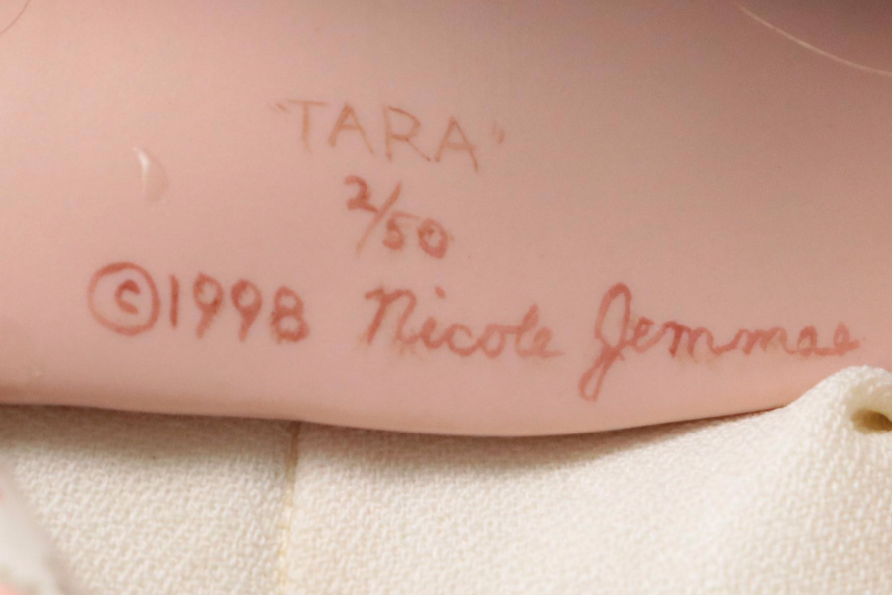 Nicole Jemmae "Tara" Porcelain Artist Dolls