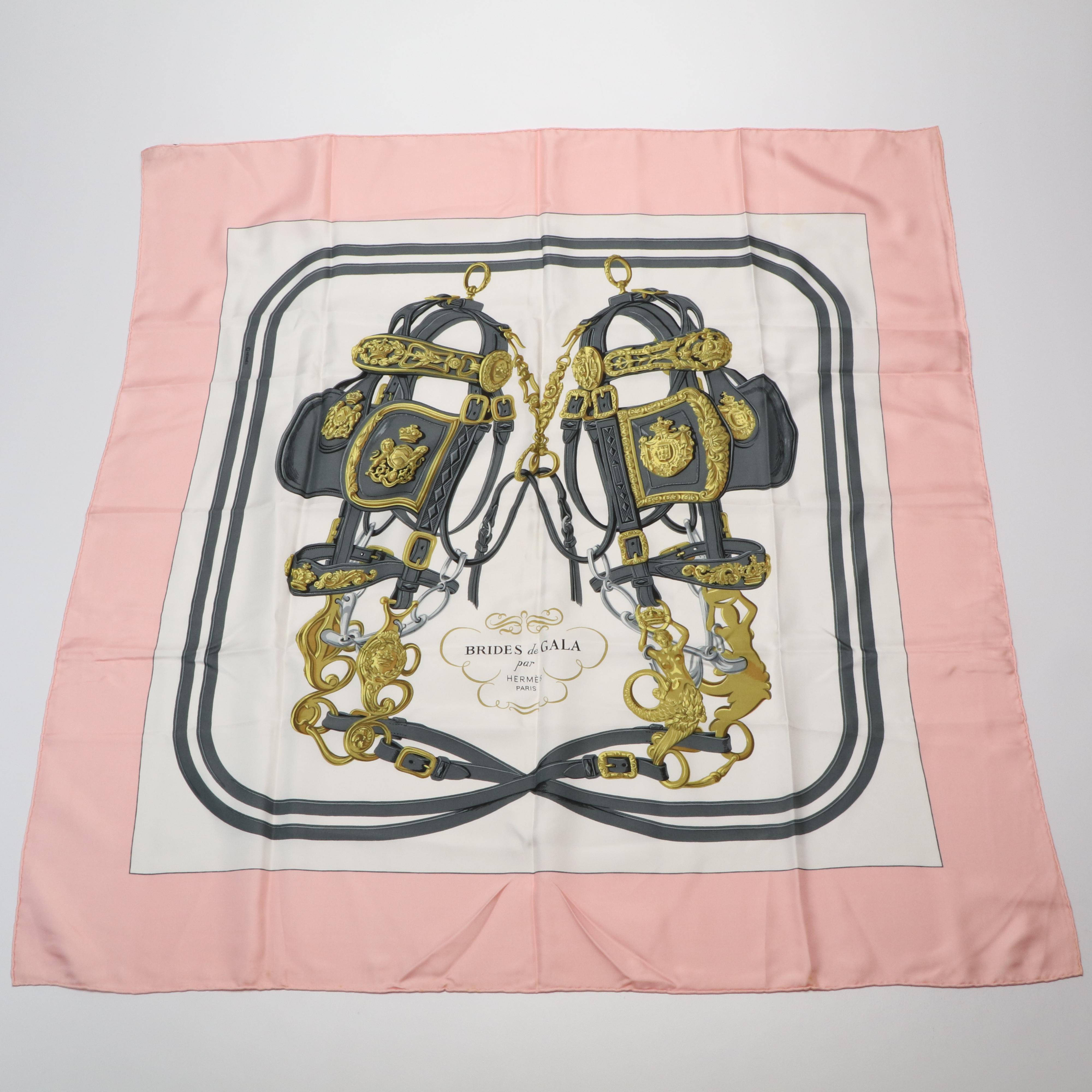 Hermès "Brides de Gala" Silk Twill Scarf