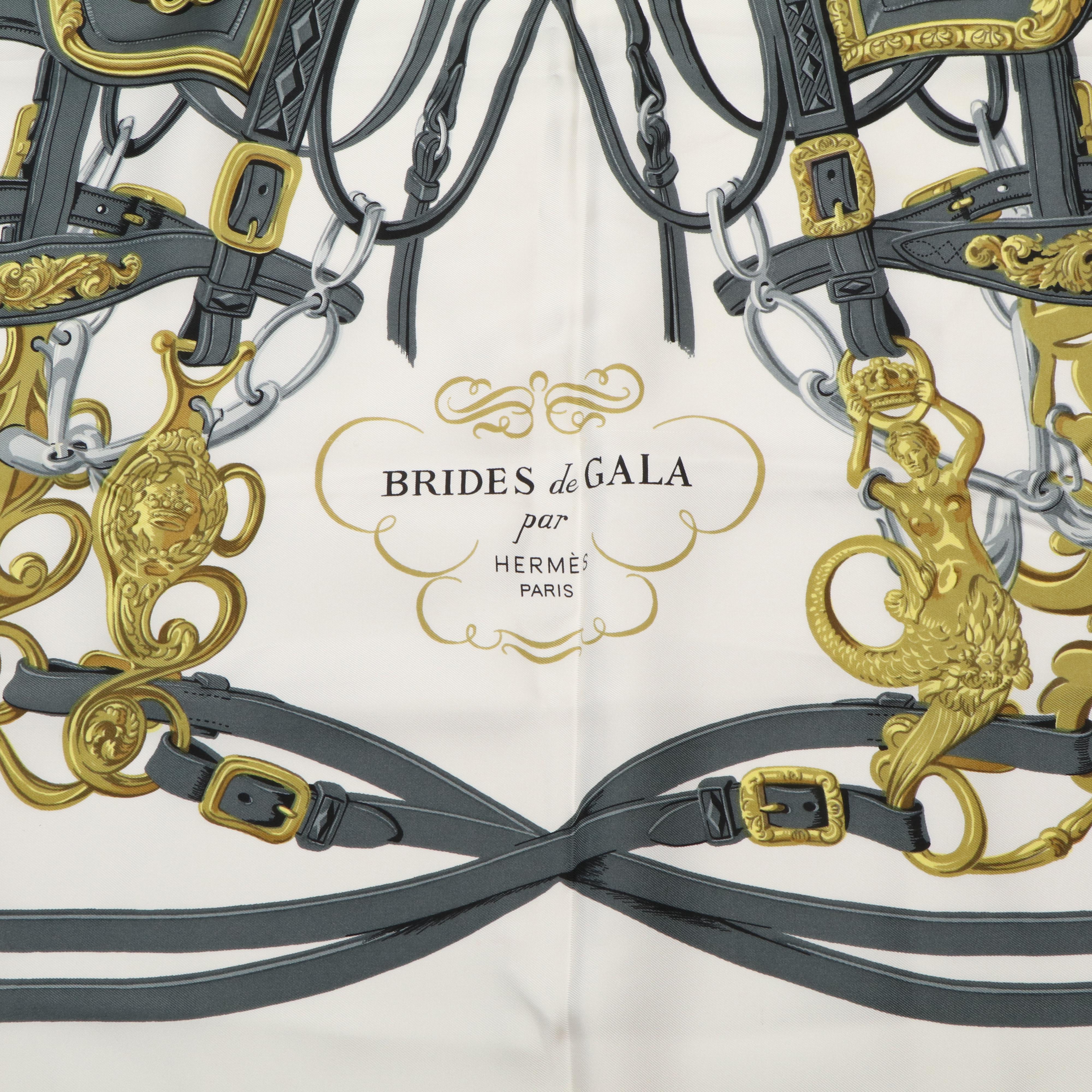 Hermès "Brides de Gala" Silk Twill Scarf