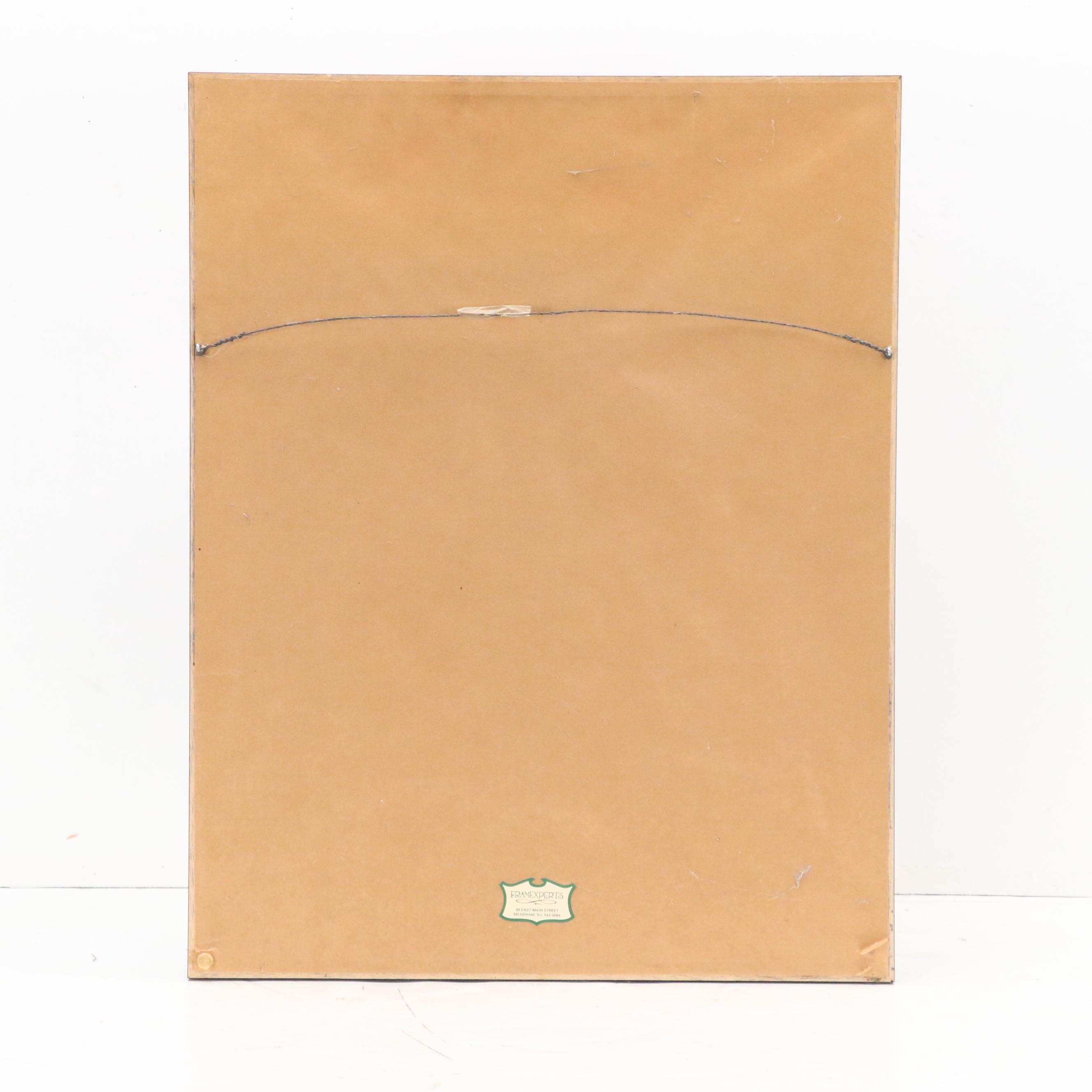 Mario Andretti Offset Lithograph Poster "Legend of Indy"