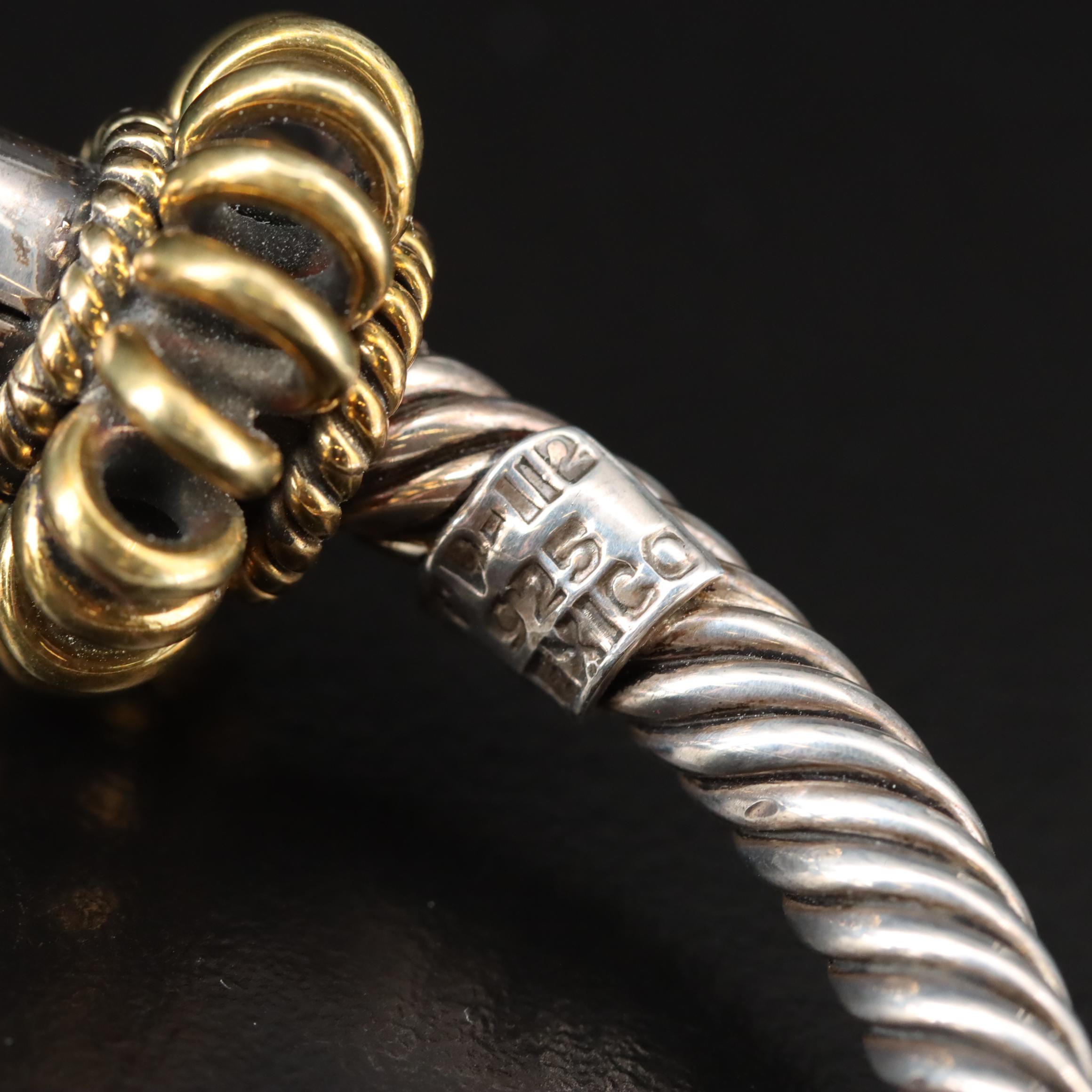 Collection of Sterling Jewelry Including Mexican Avanti and Faux Black Onyx