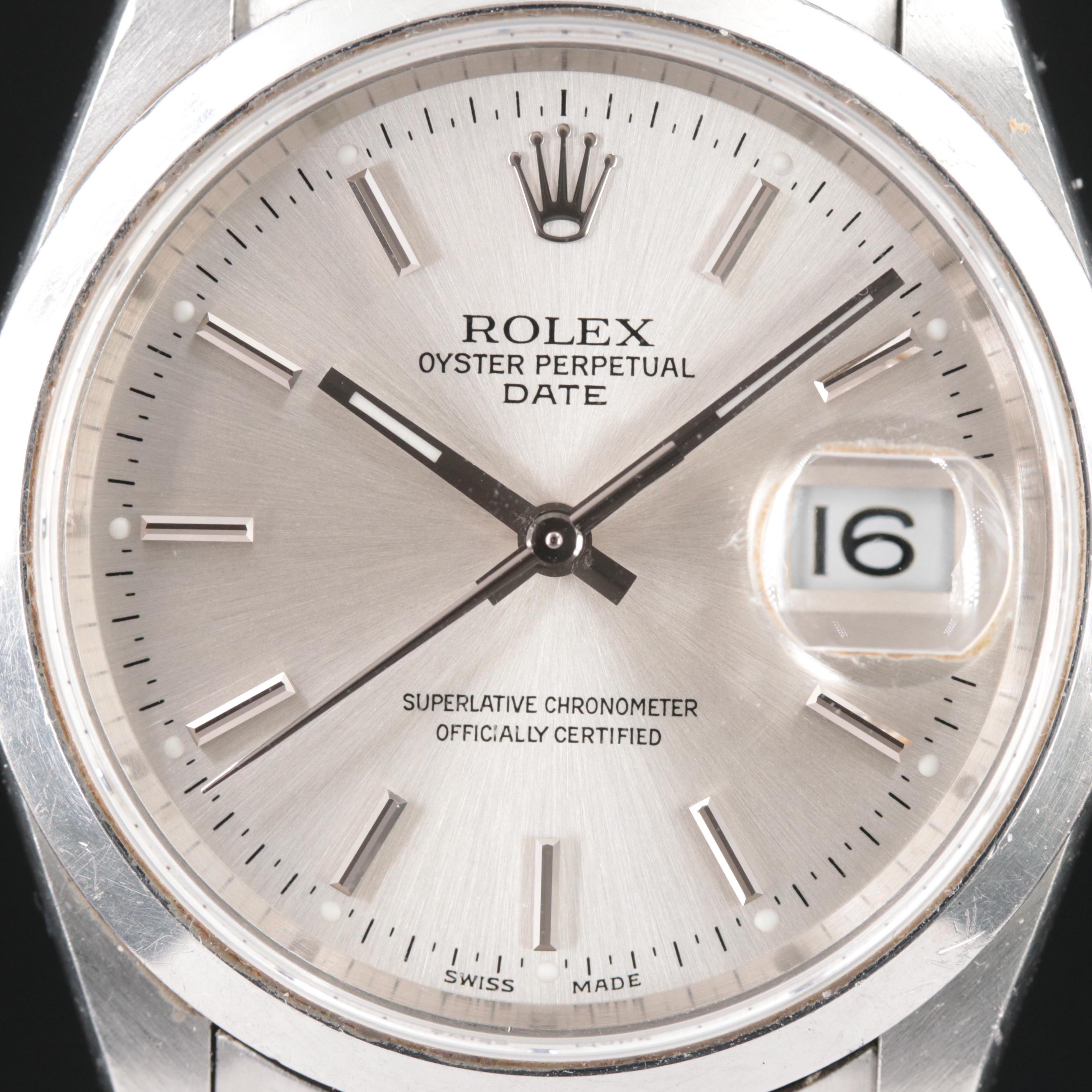 2003 - 2004 Rolex Oyster Perpetual Date Watch