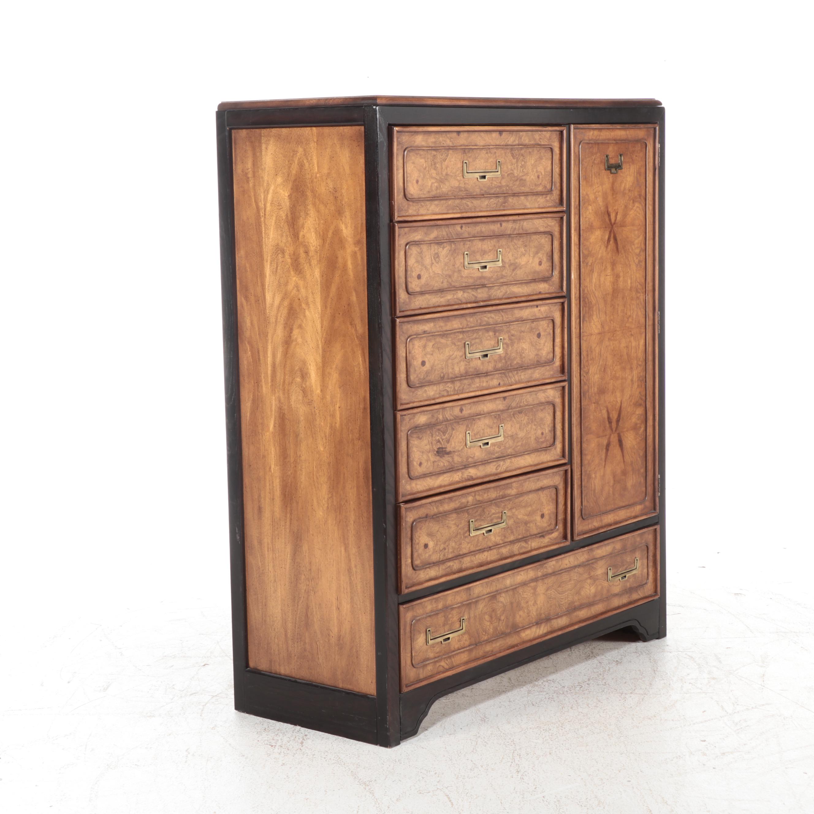 Stanley Furniture Chinese Style Armoire, Late 20th Century