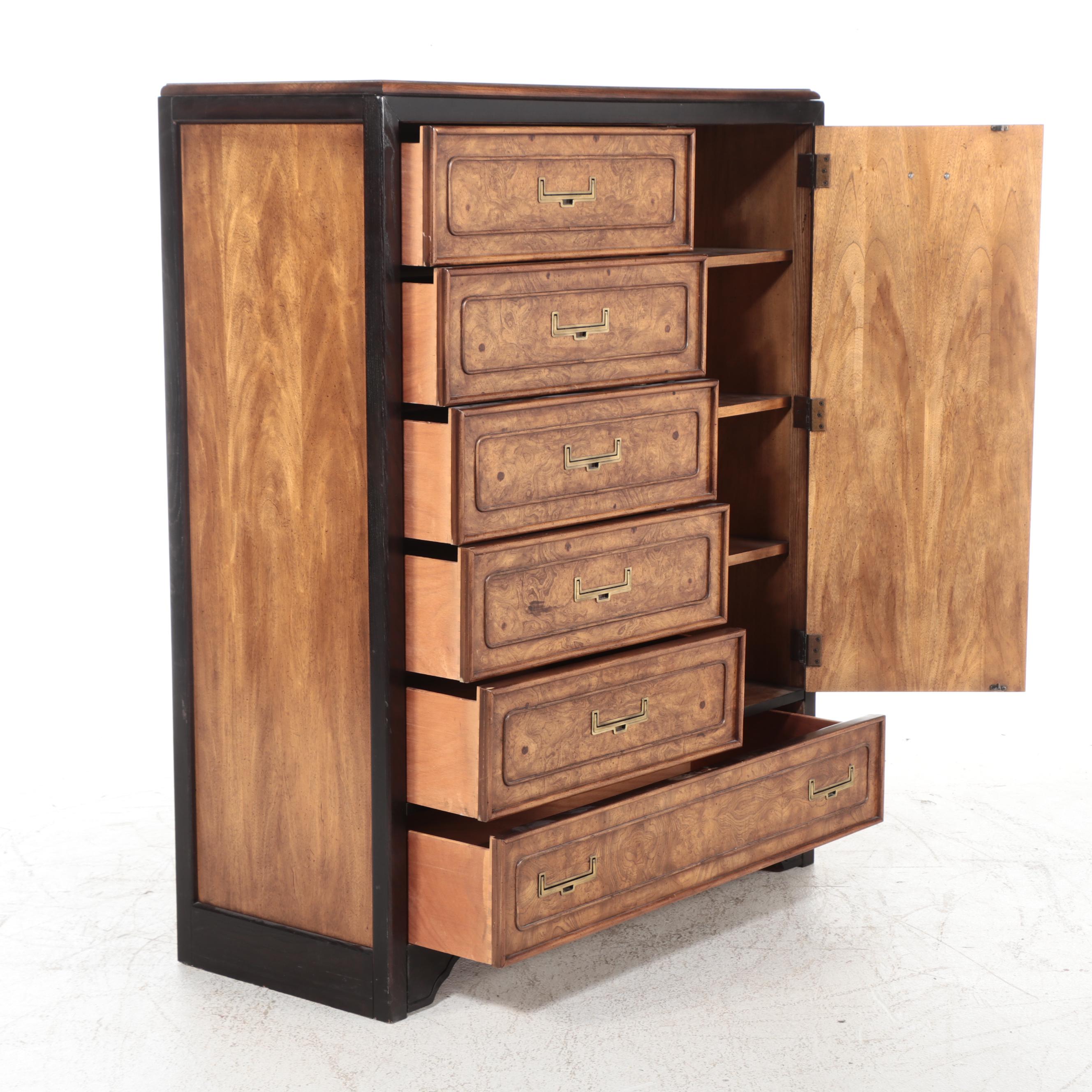 Stanley Furniture Chinese Style Armoire, Late 20th Century