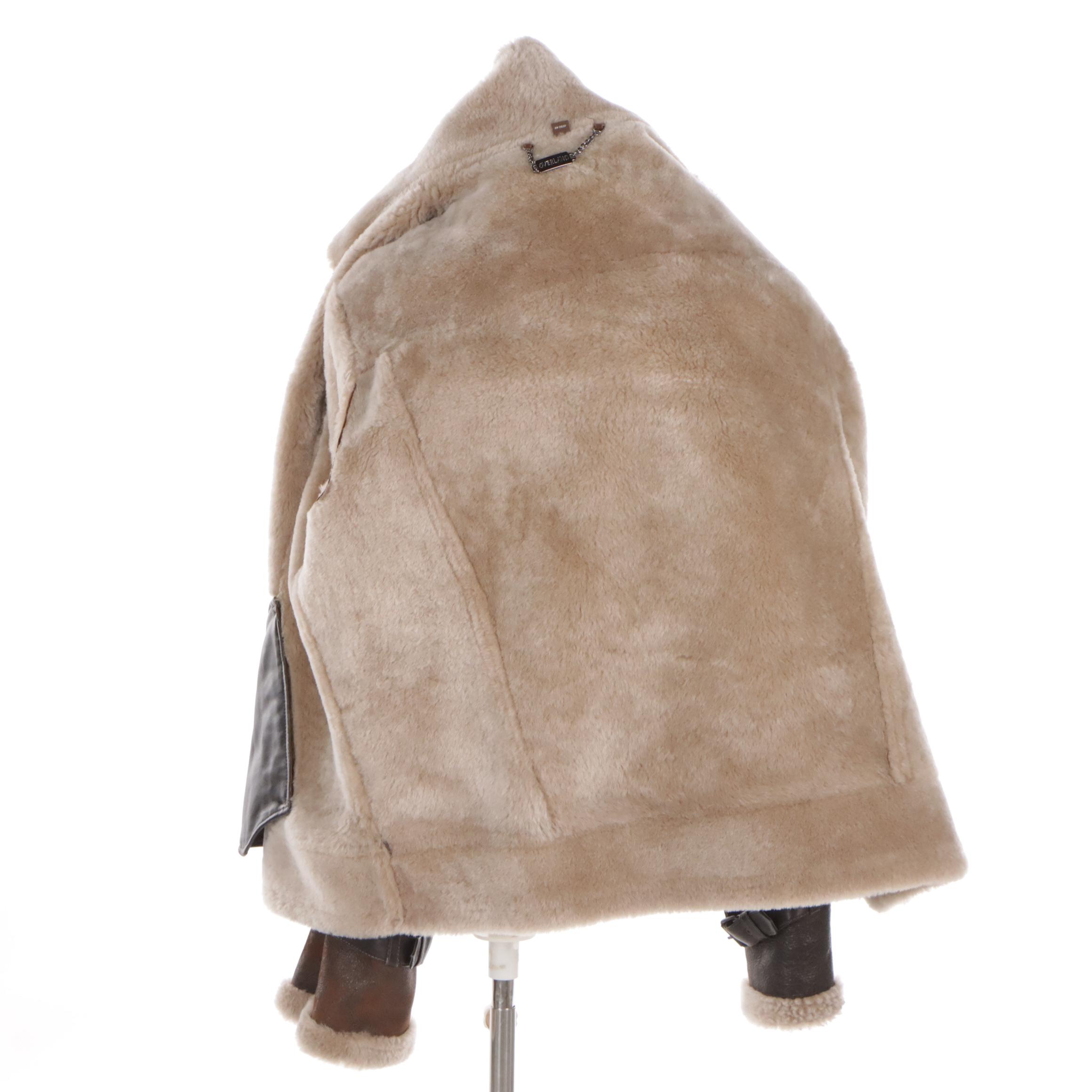 Men's Overland Shearling Coat and Leather Jacket