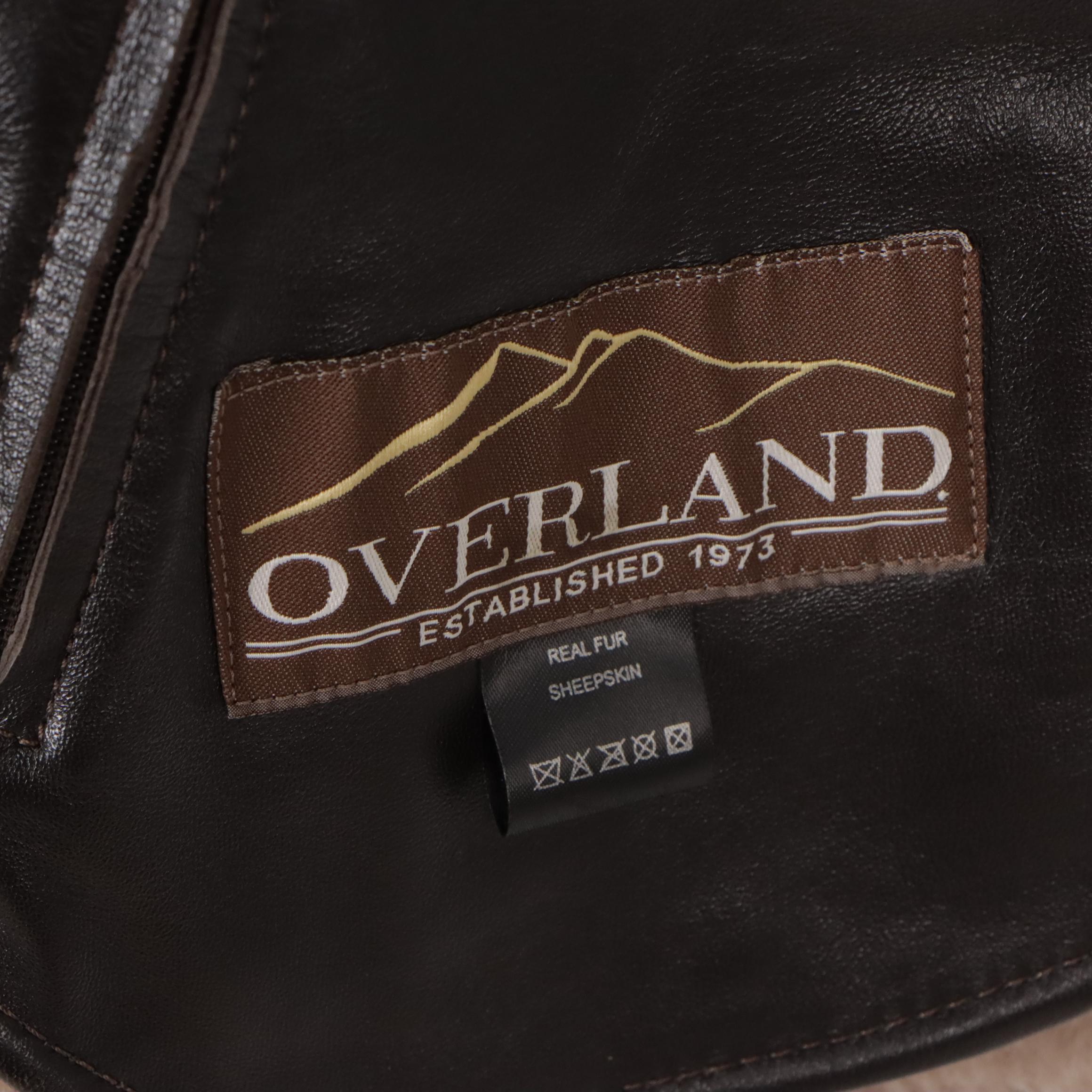 Men's Overland Shearling Coat and Leather Jacket