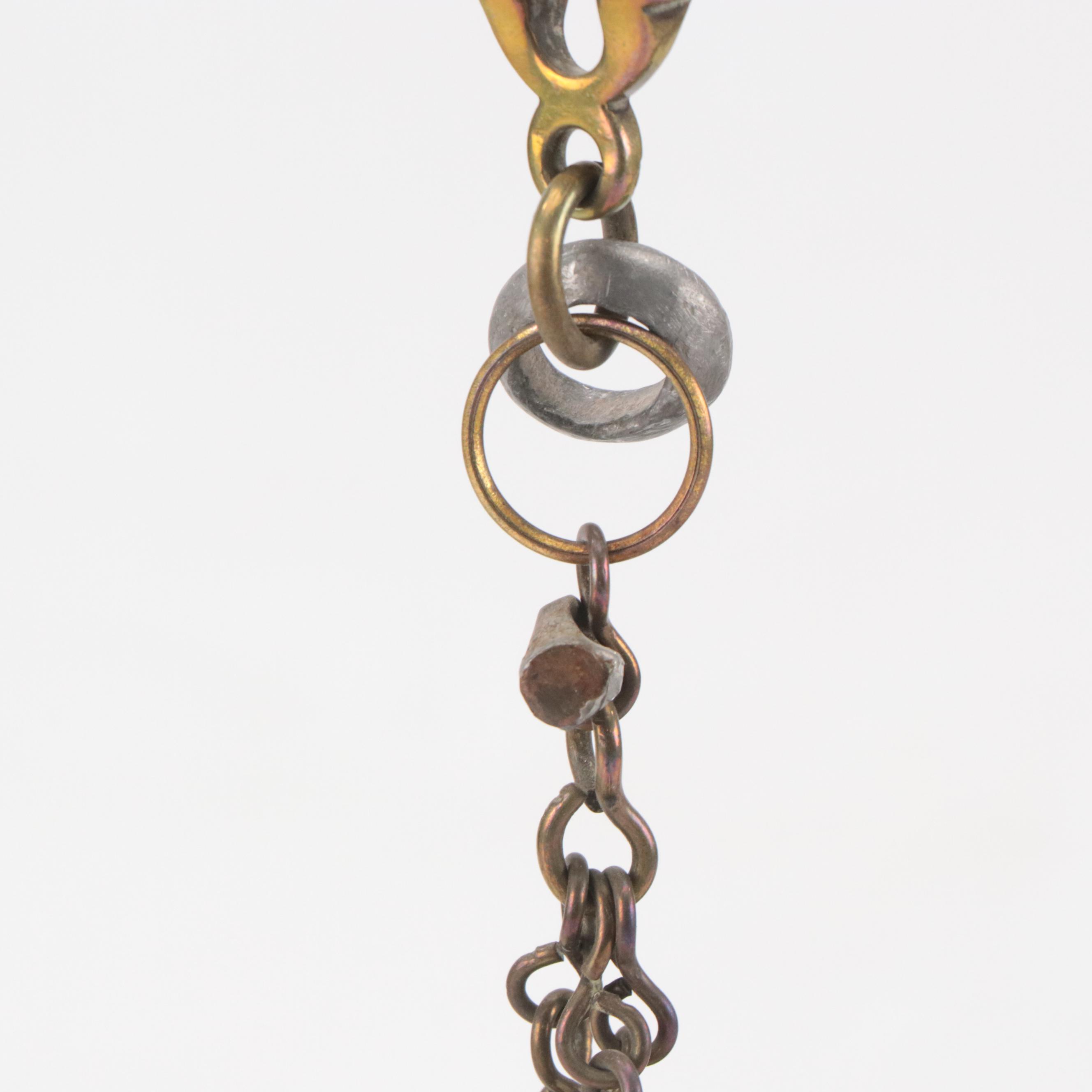 Victorian Brass Mercantile Balance Scale, Mid to Late 19th Century