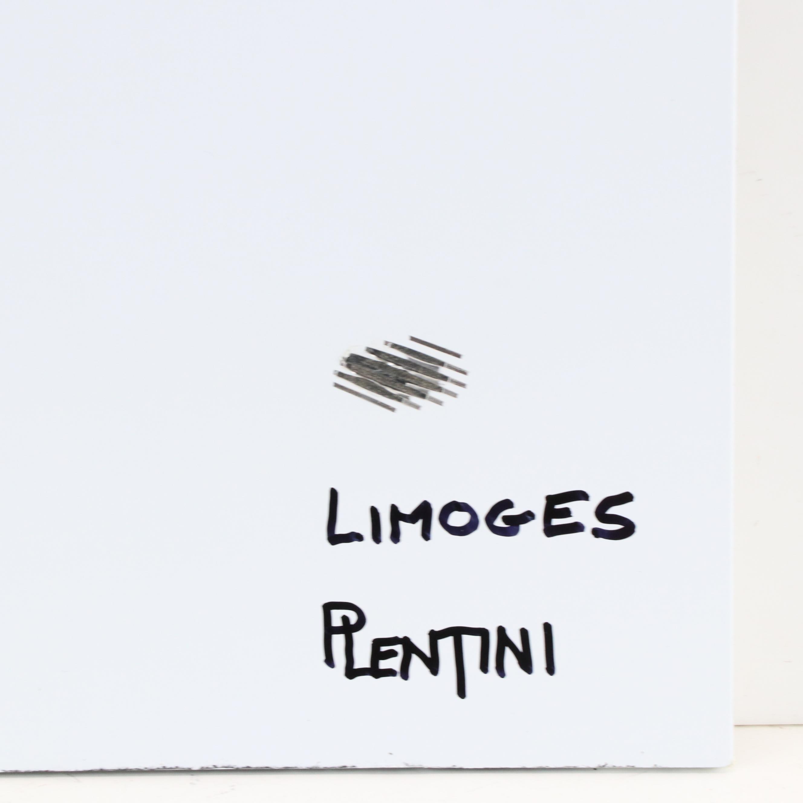 Peter Lentini Still Life Oil Painting "Limoges," 21st Century