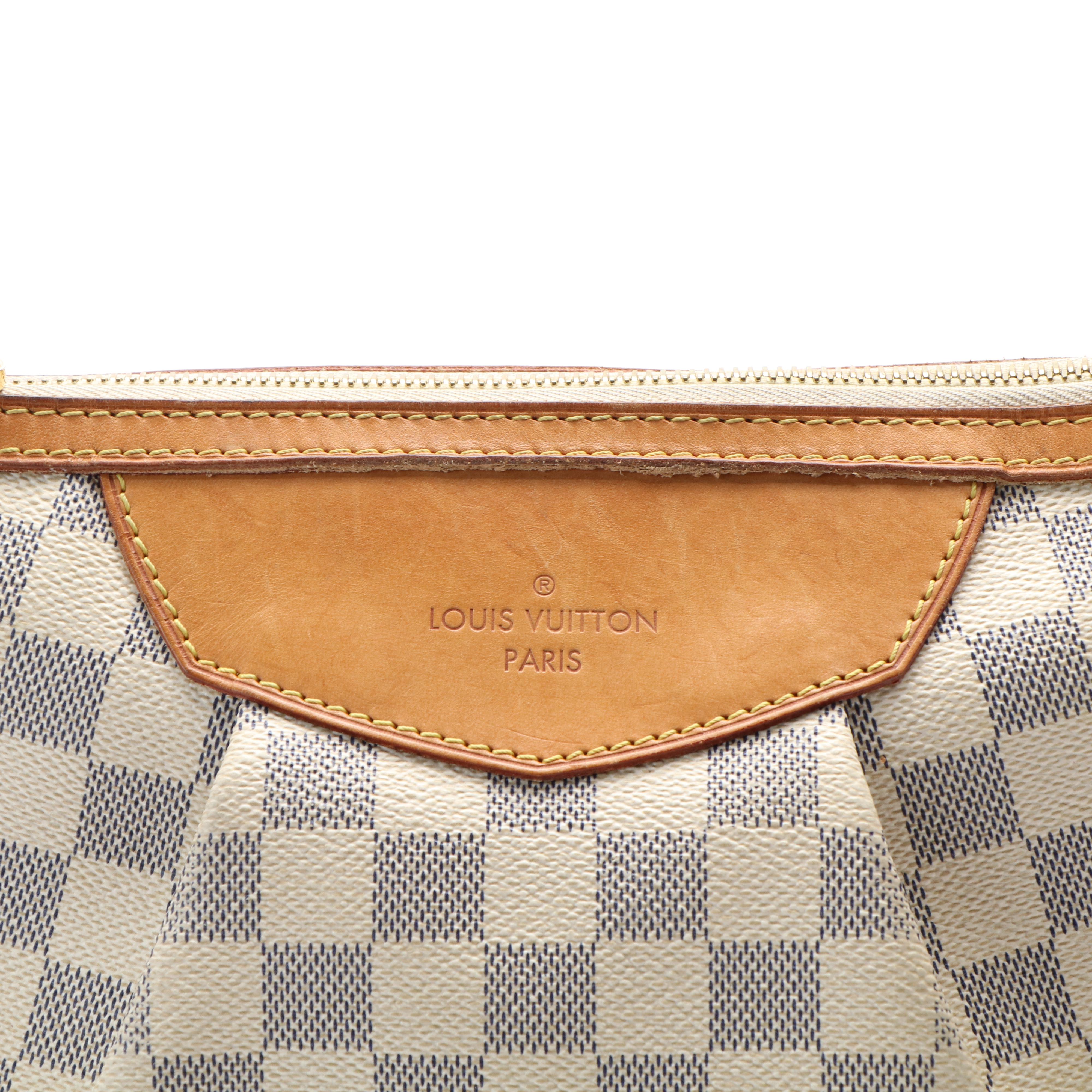 Louis Vuitton Damier Azur Siracusa PM Shoulder Bag