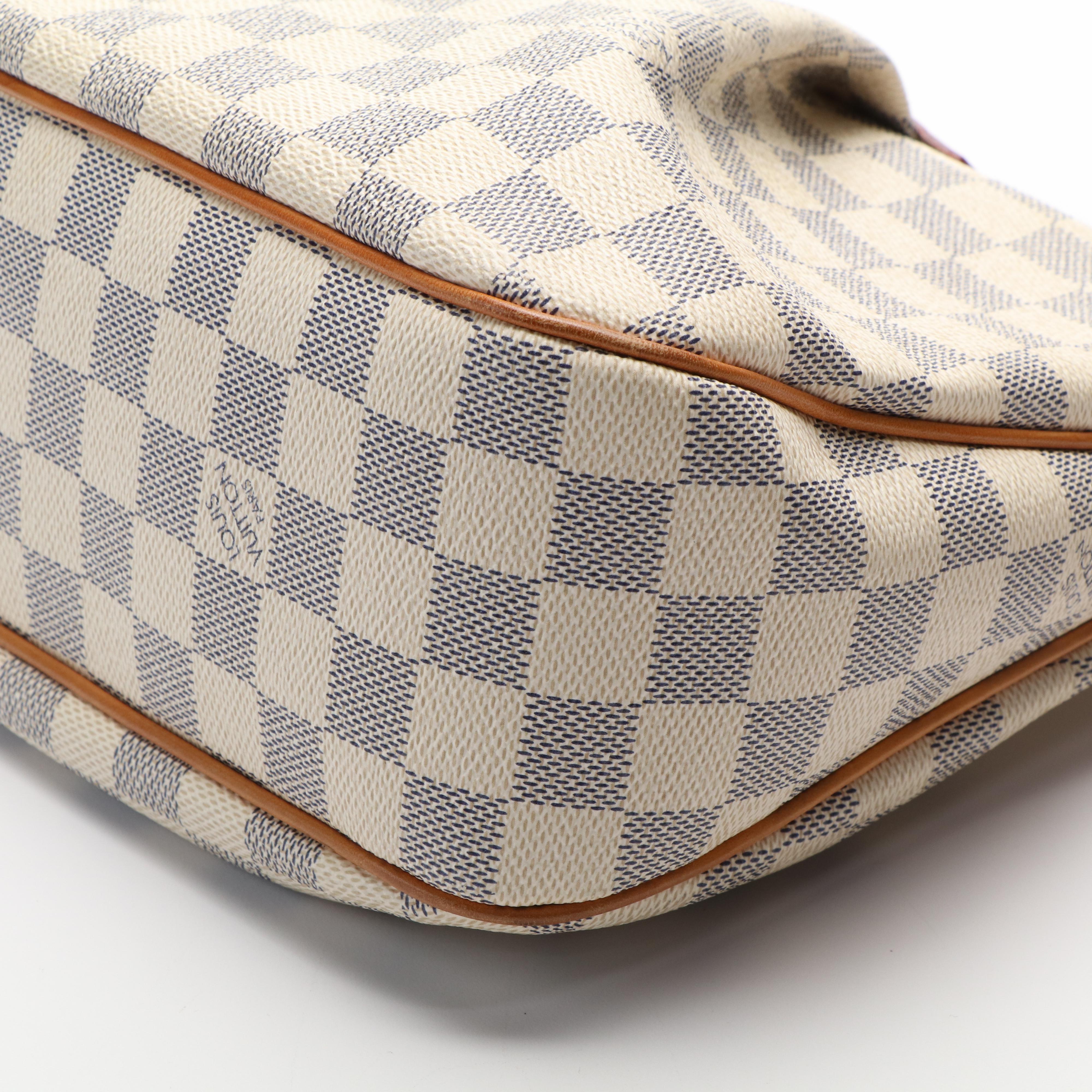 Louis Vuitton Damier Azur Siracusa PM Shoulder Bag