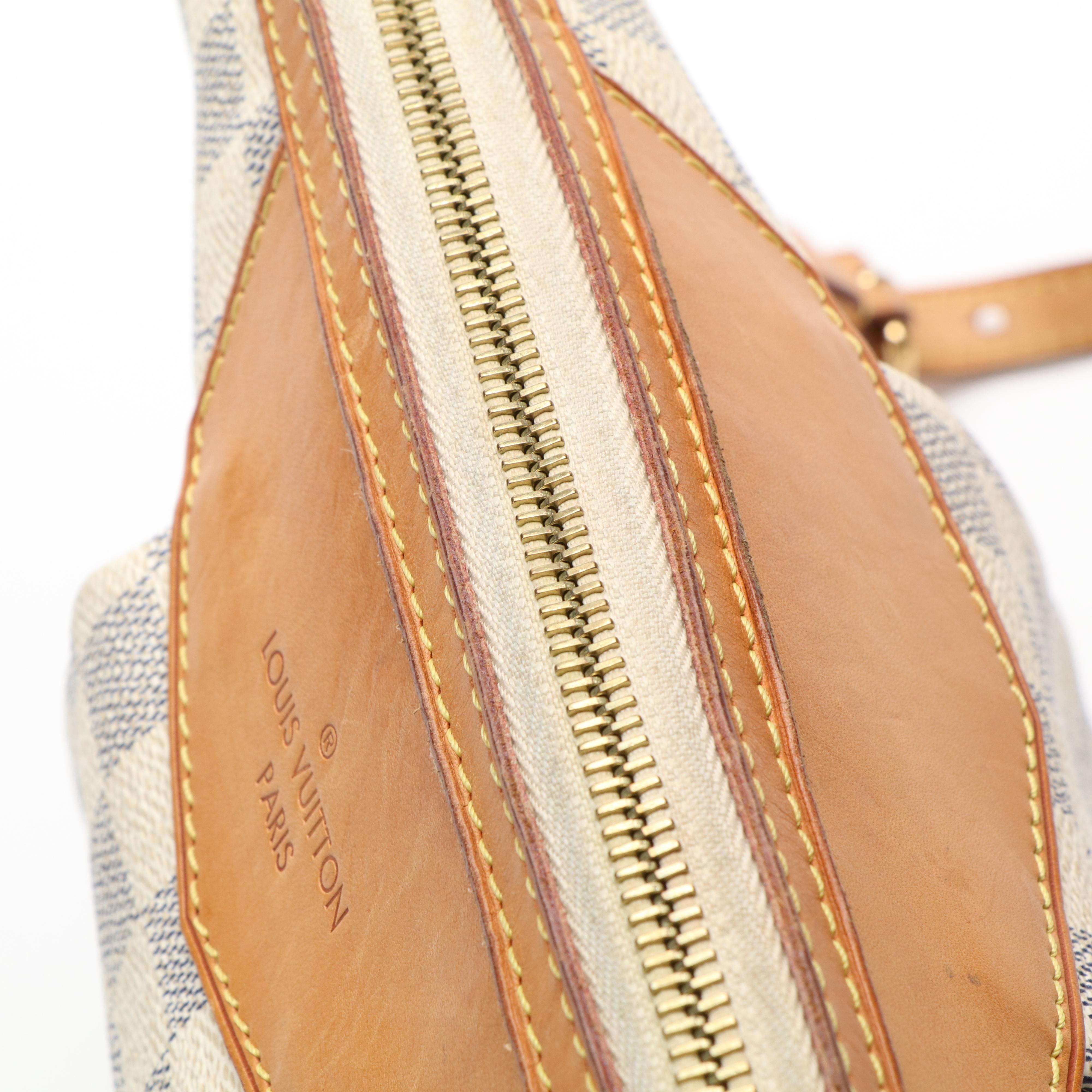 Louis Vuitton Damier Azur Siracusa PM Shoulder Bag