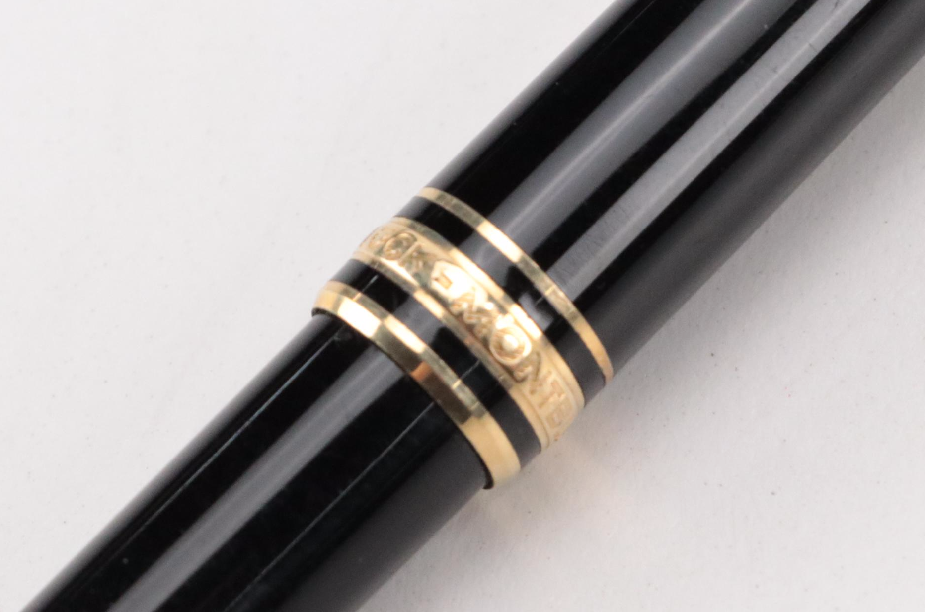 Montblanc Meisterstück 142G Fountain Pen with Pelikan and Other Pens