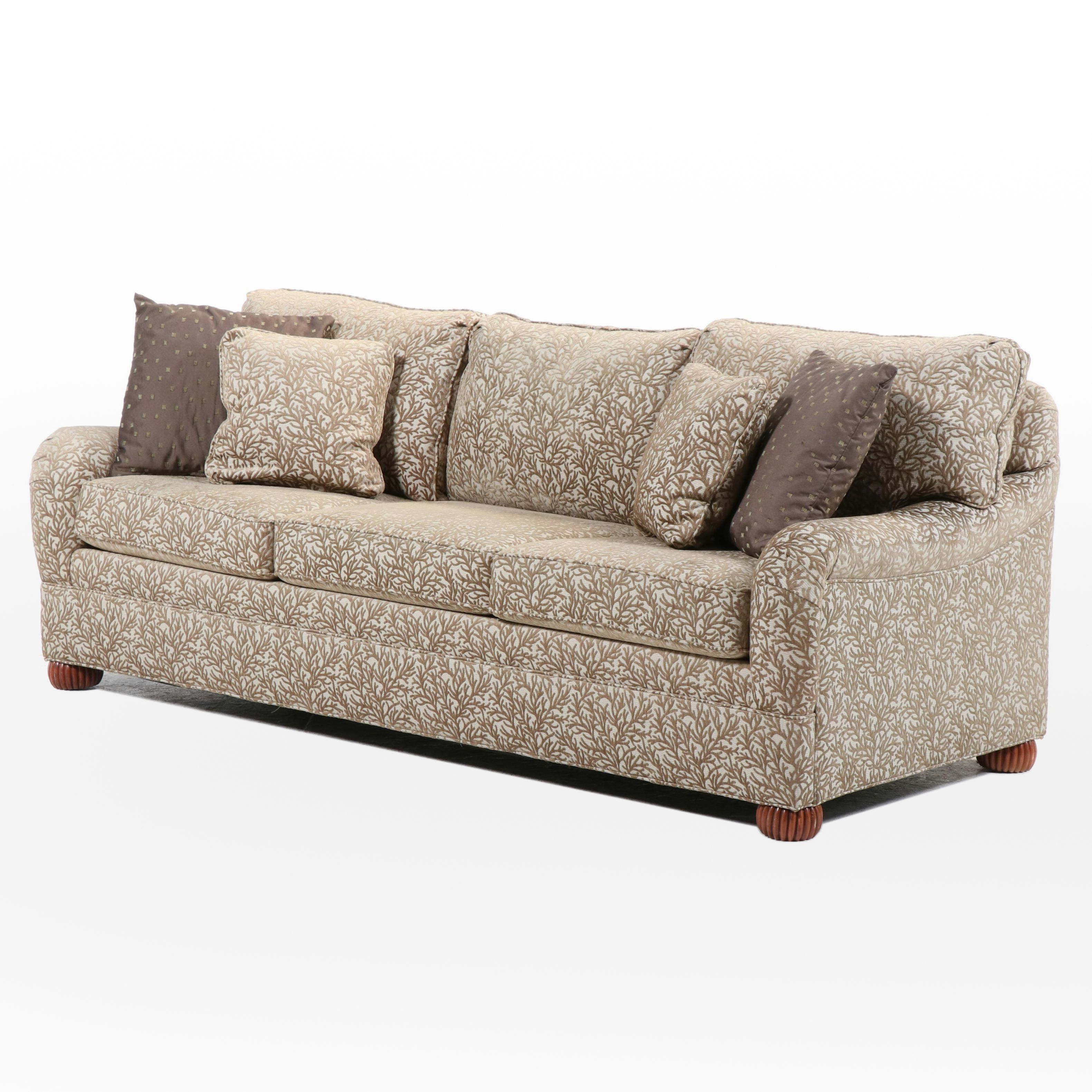 Ethan Allen Fabric Upholstered Sofa