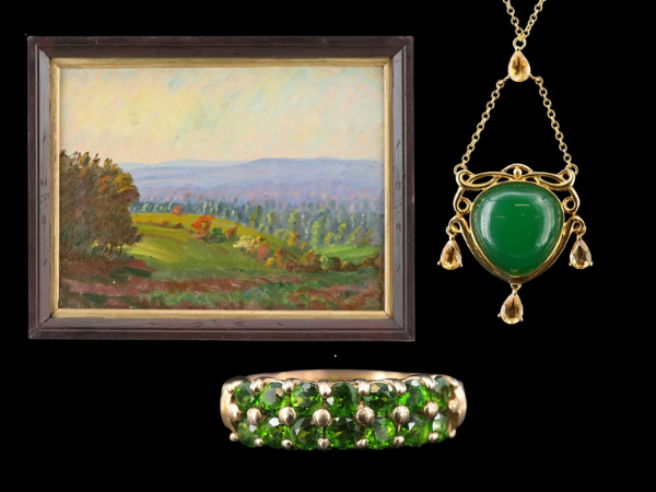 Fine Art, Furniture, Jewelry & Décor