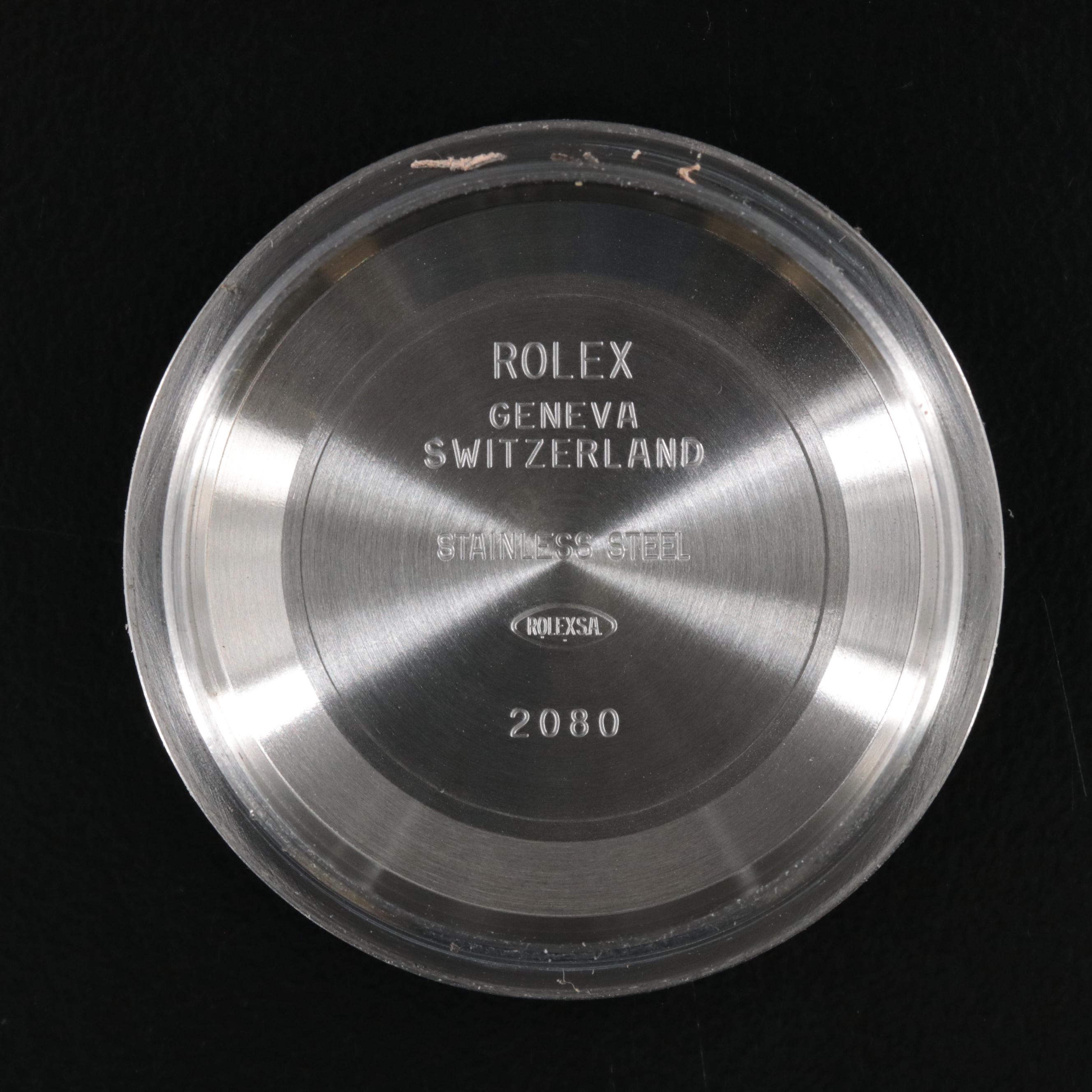 Rolex Black Mother-of-Pearl Factory Diamond Dial Datejust Watch