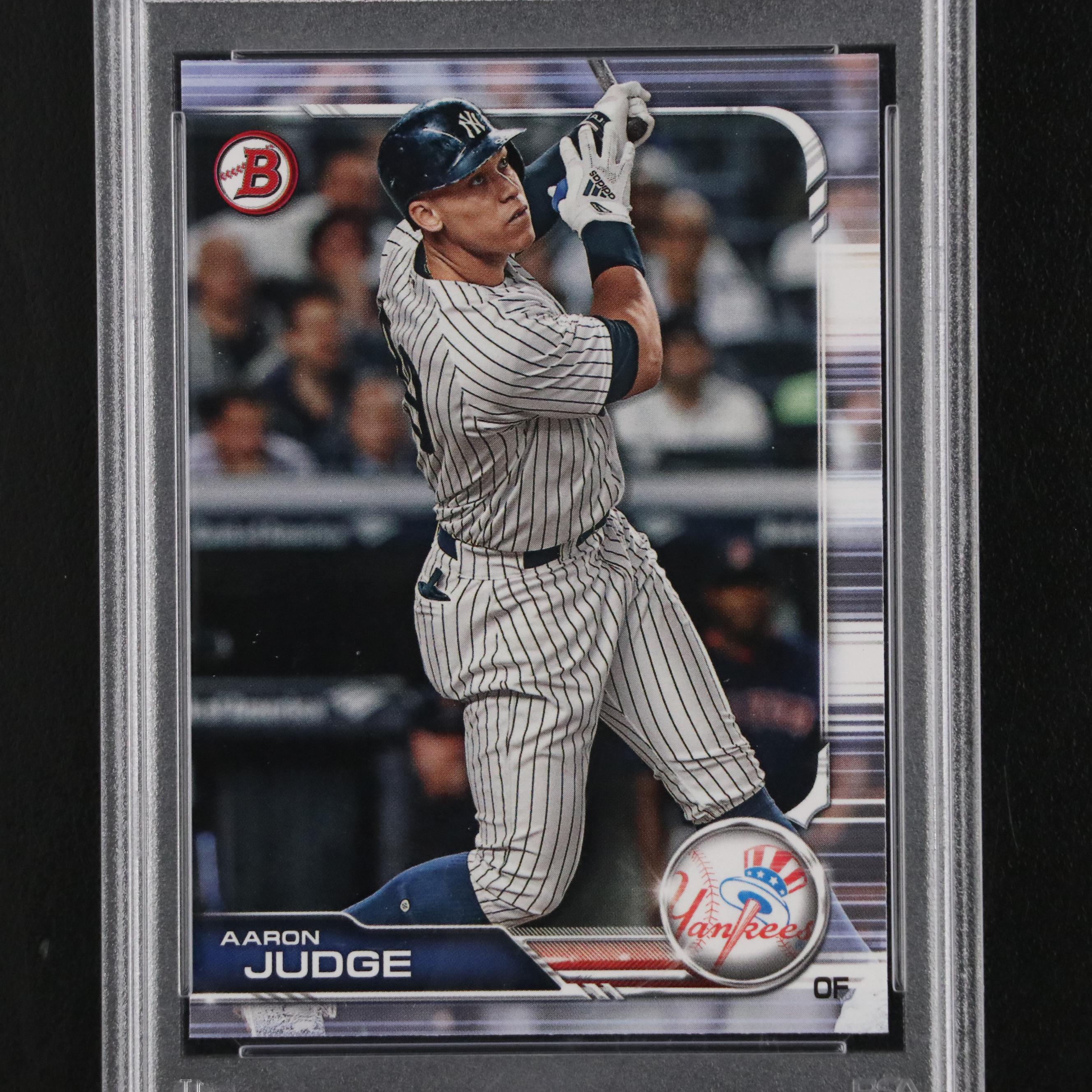 2019 Bowman Aaron Judge New York Yankees Baseball Card Graded PSA 10