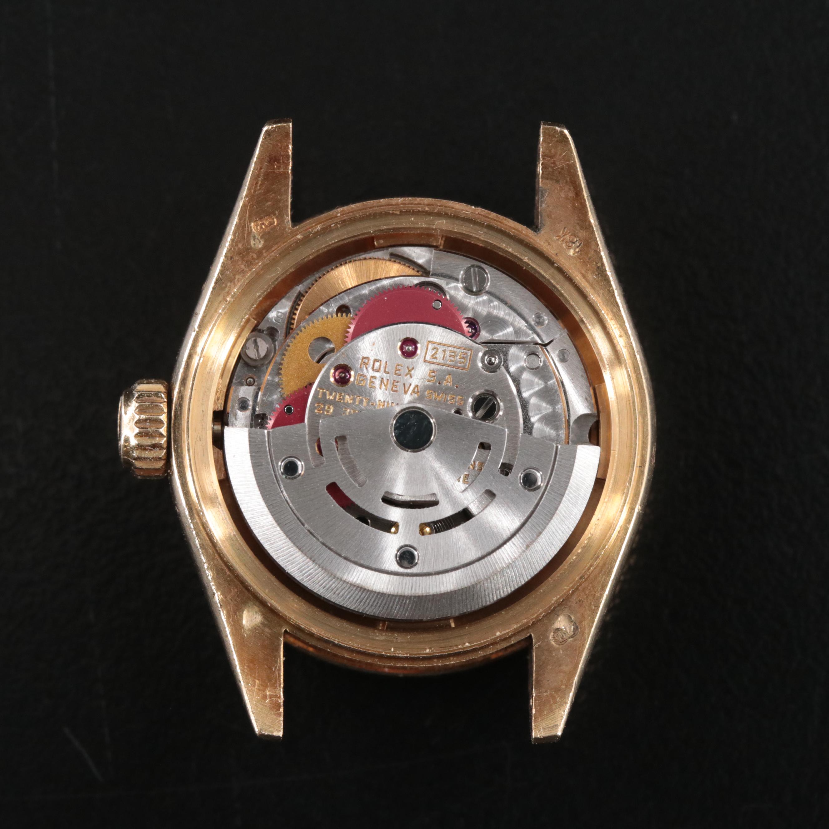 1986 Rolex Custom Diamond Dial and Bezel Datejust Watch