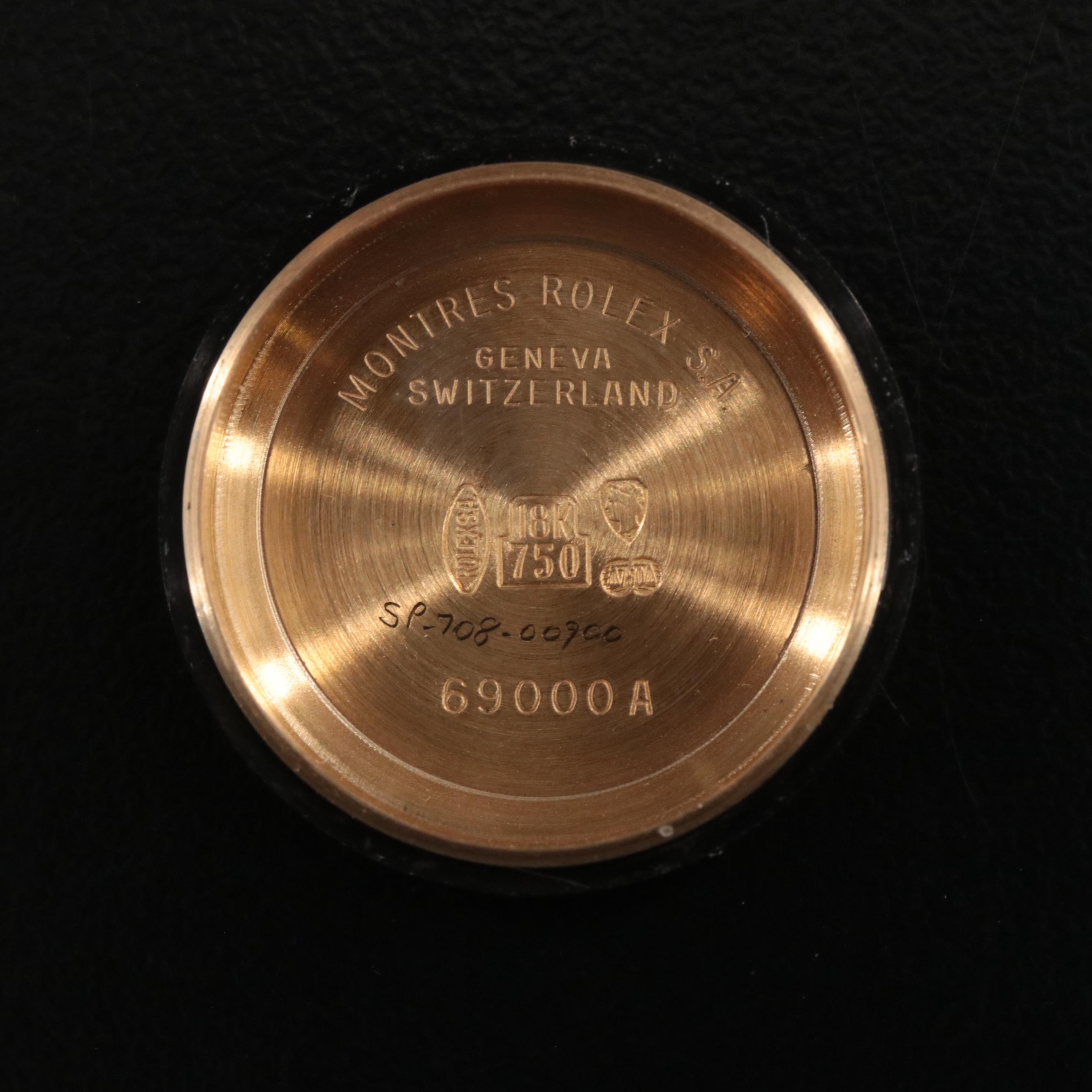 1986 Rolex Custom Diamond Dial and Bezel Datejust Watch