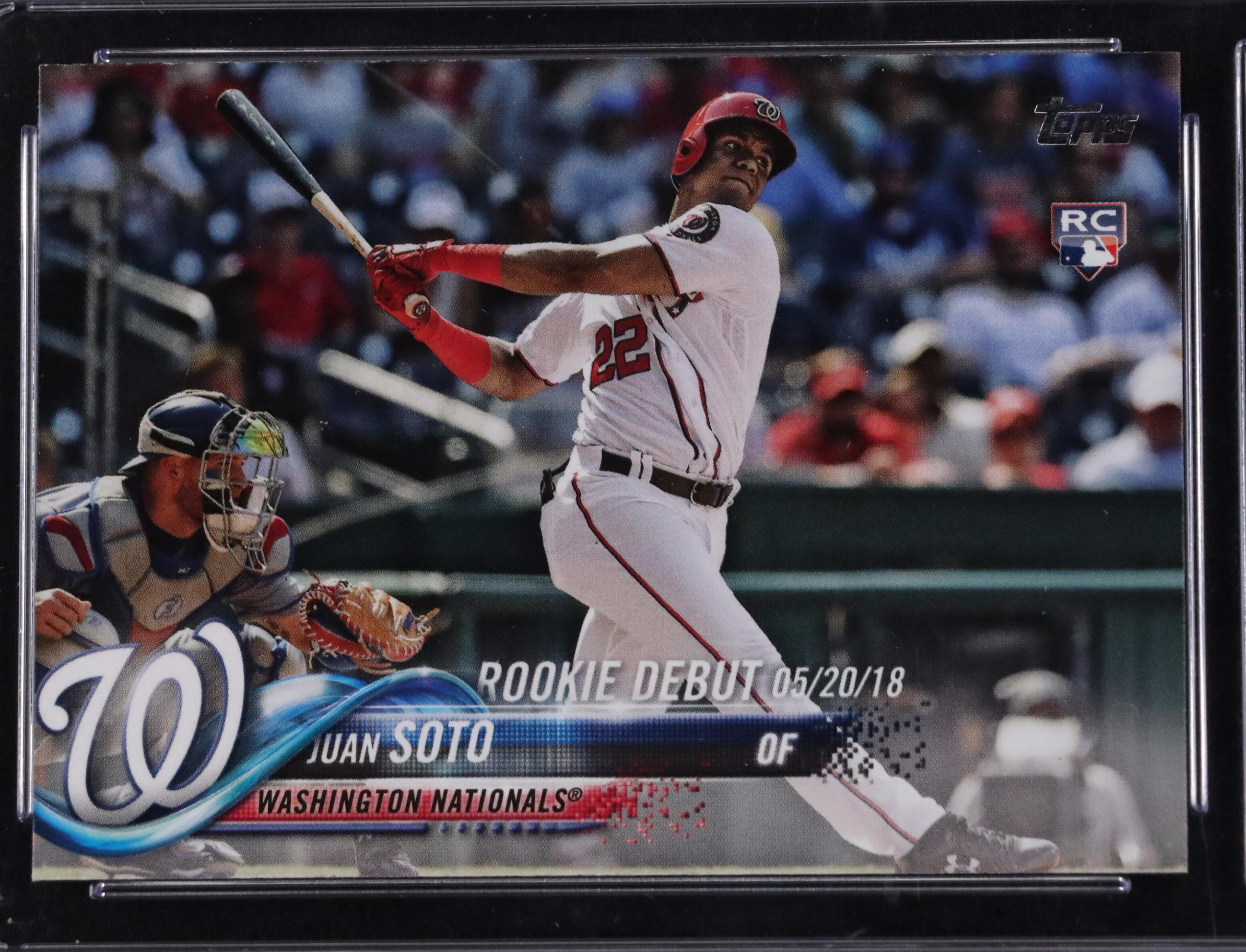 2018 Topps Update Juan Soto Rookie Debut Baseball Card #US104 Graded CSG 9.5