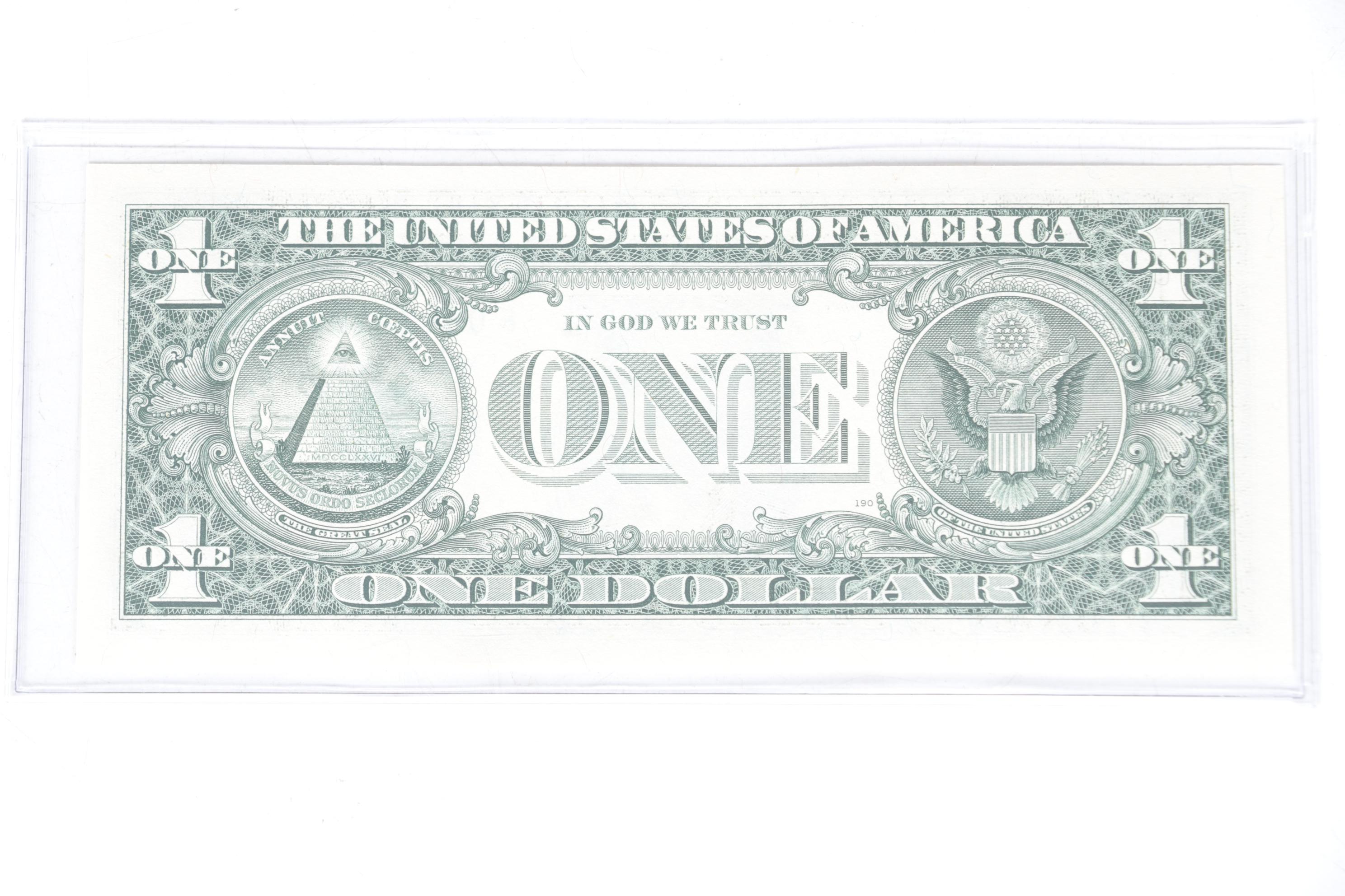 World Reserve Monitary Exchange Uncut Four-Note Sheets $5, $10, and $20