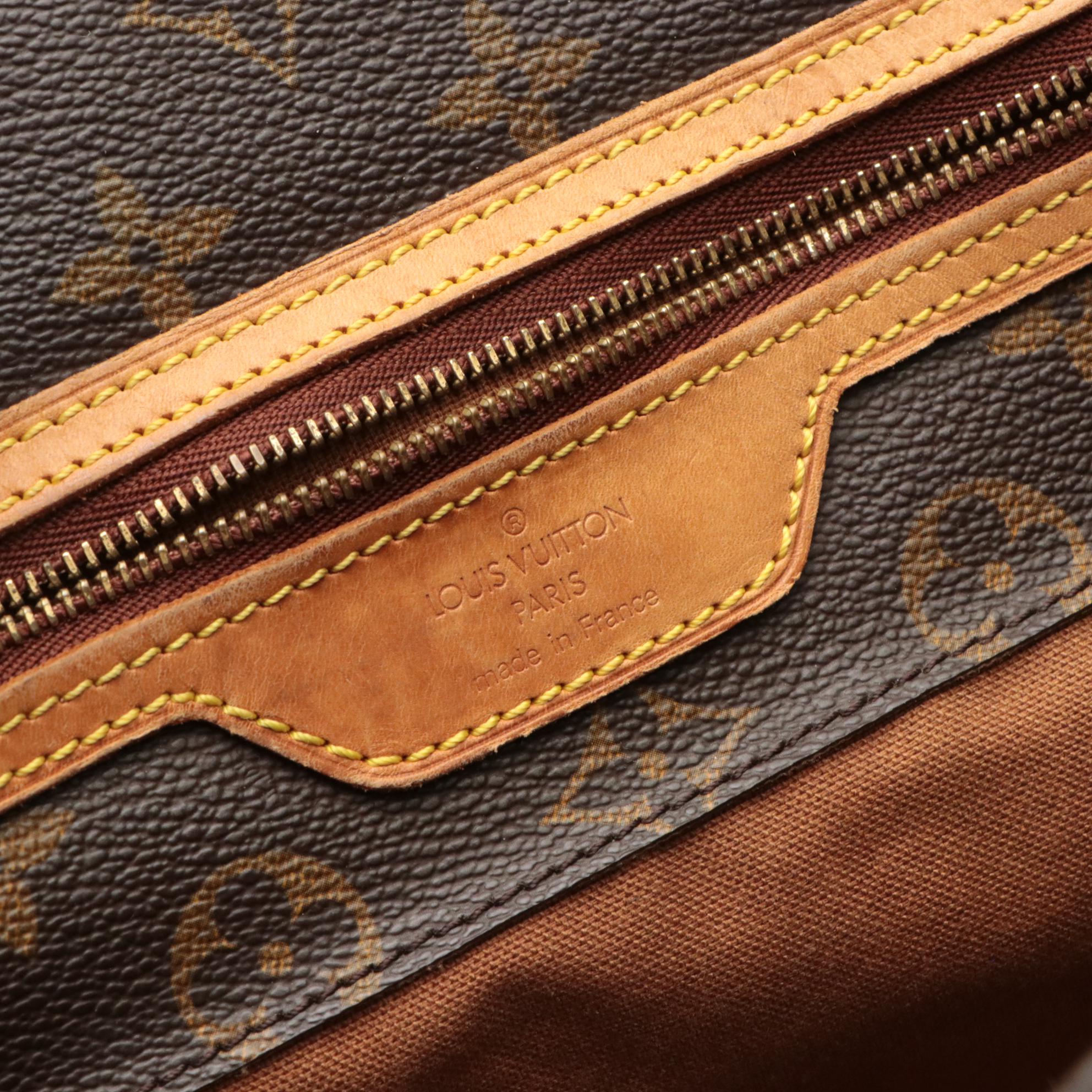 Louis Vuitton Cabas Alto Tote in Monogram Canvas and Vachetta Leather