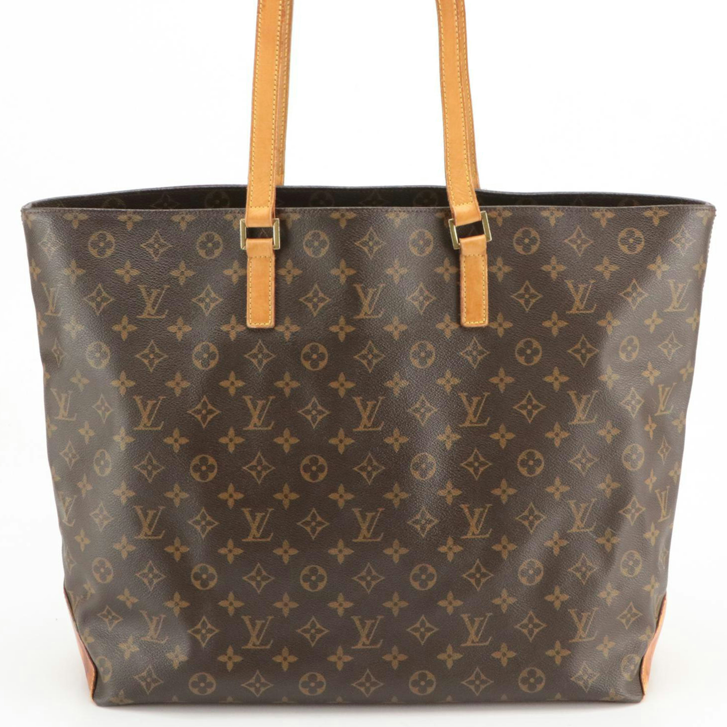 Louis Vuitton Cabas Alto Tote in Monogram Canvas and Vachetta Leather
