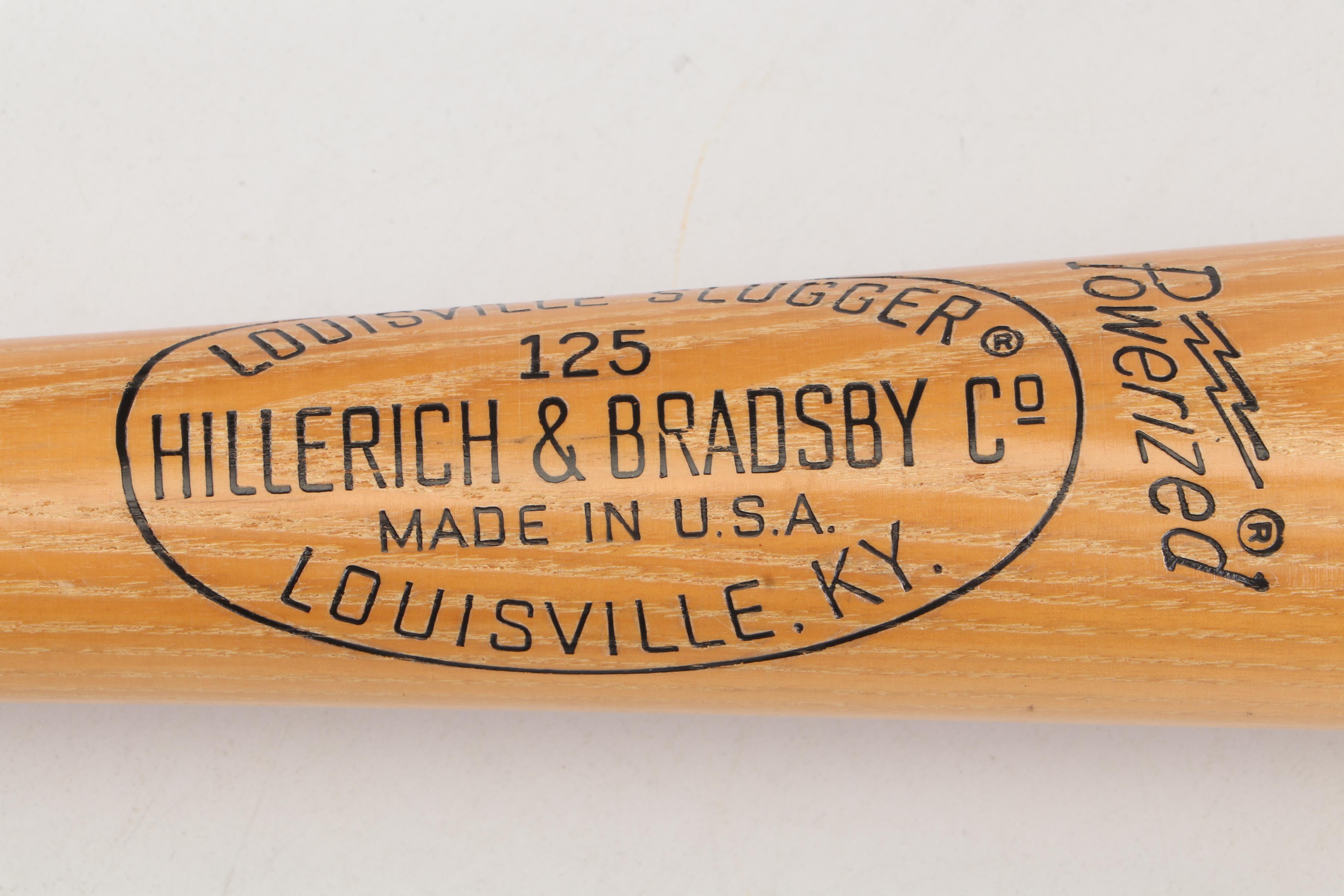 Johnny Bench Signed "HOF 89" Louisville Slugger Baseball Bat