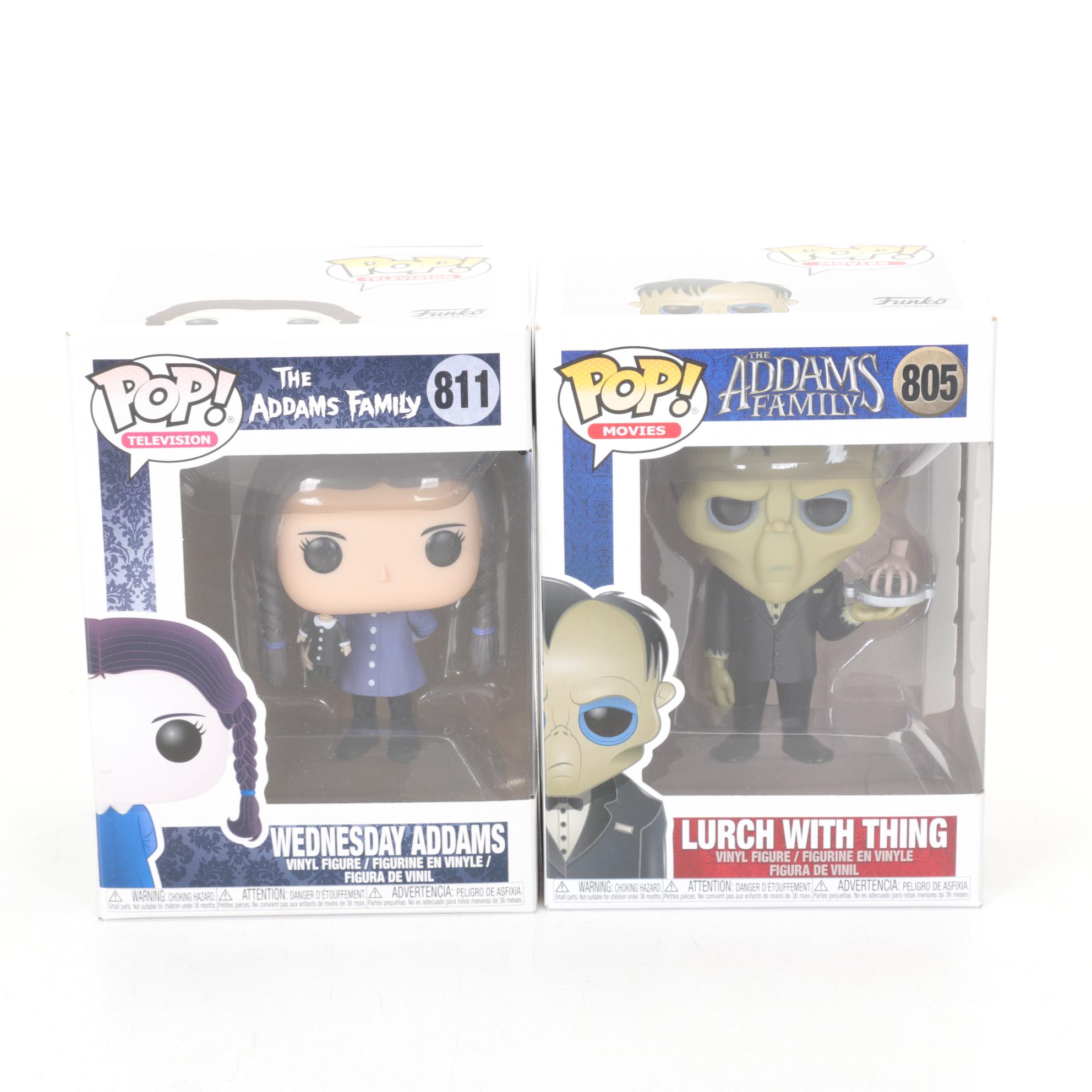 The Addams Family Vinyl Funko Pop! Collection with Trading Cards