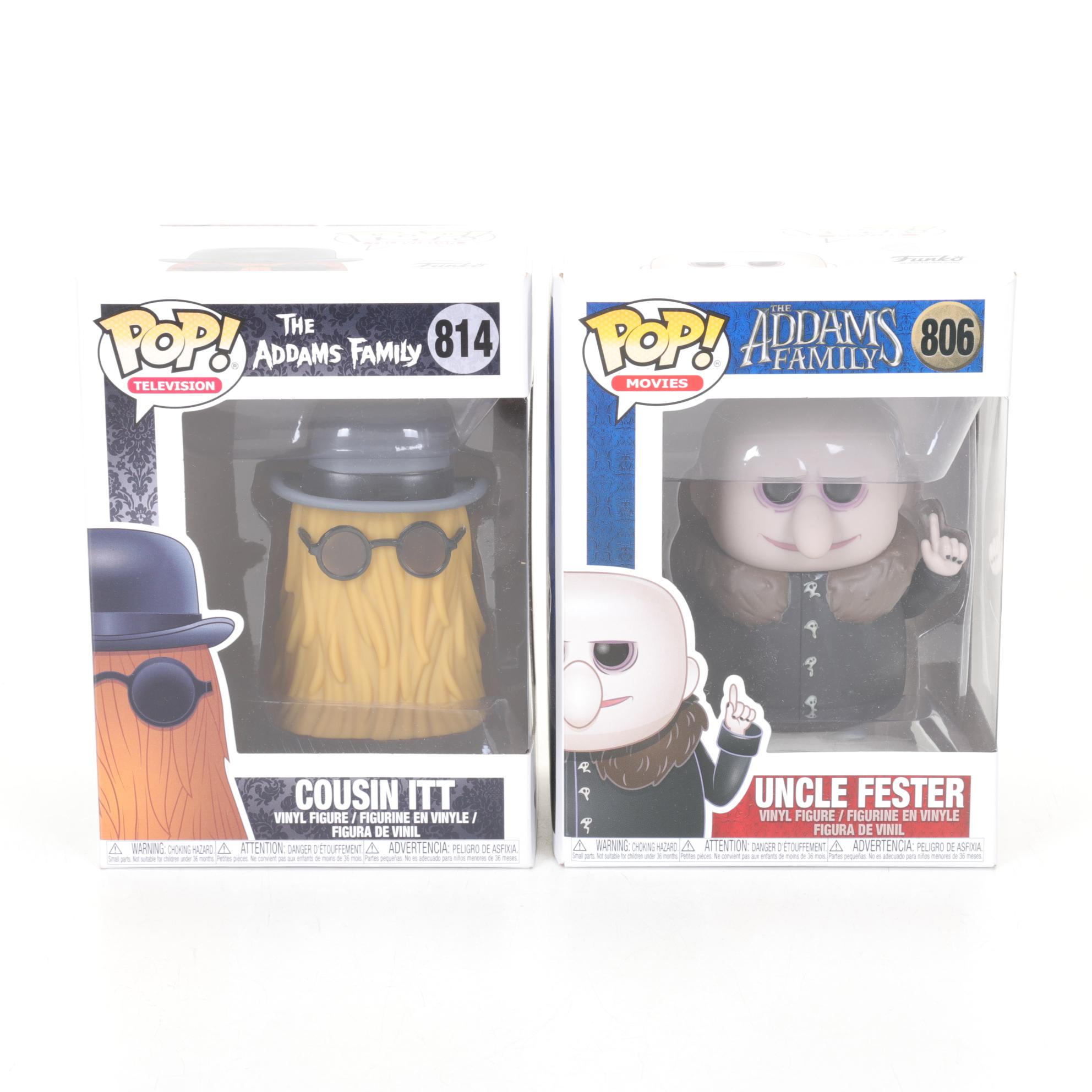 The Addams Family Vinyl Funko Pop! Collection with Trading Cards