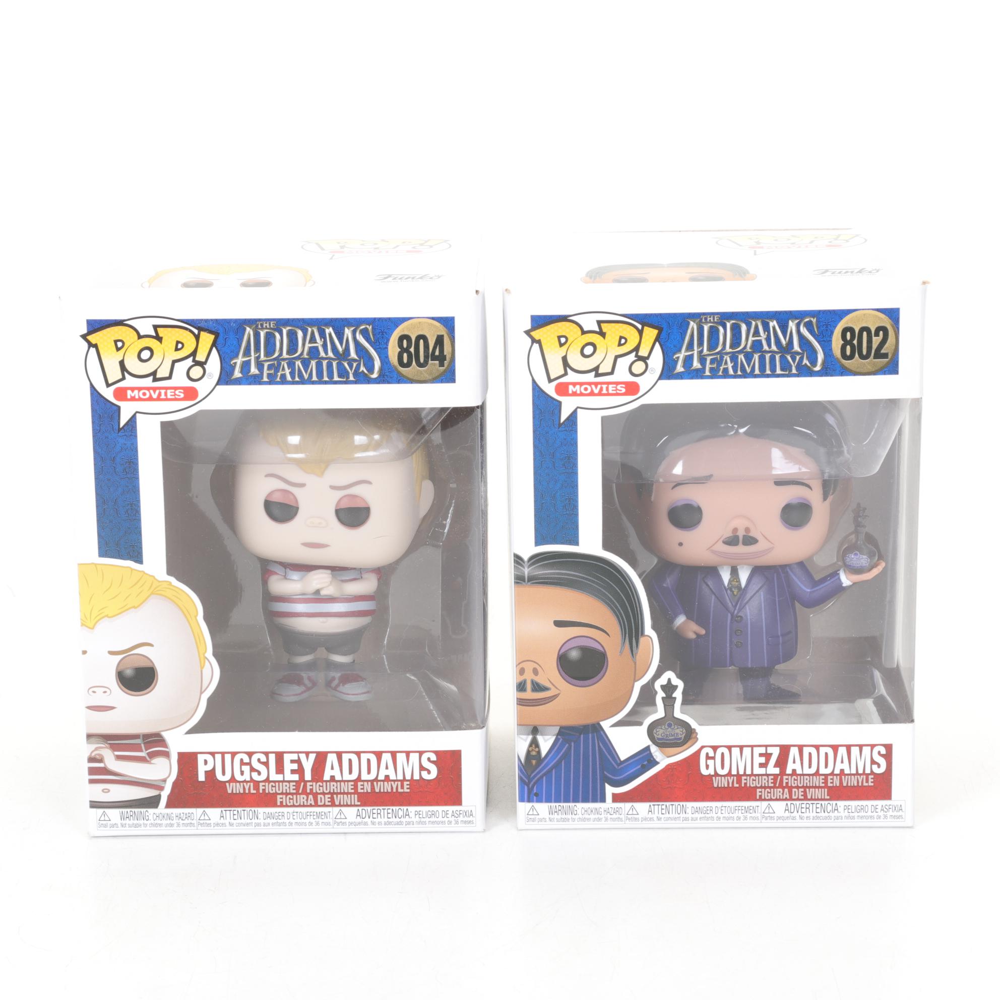 The Addams Family Vinyl Funko Pop! Collection with Trading Cards