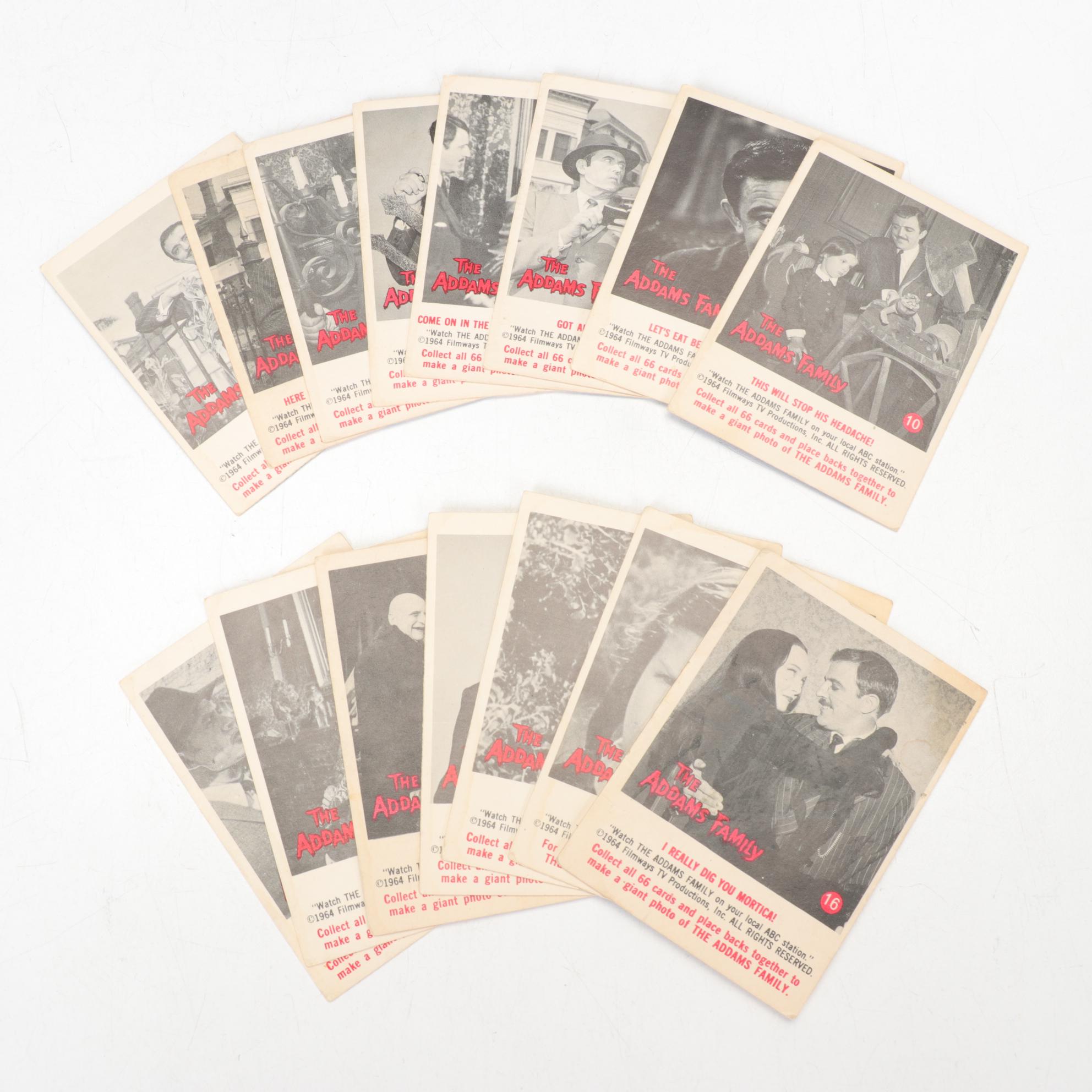 The Addams Family Vinyl Funko Pop! Collection with Trading Cards