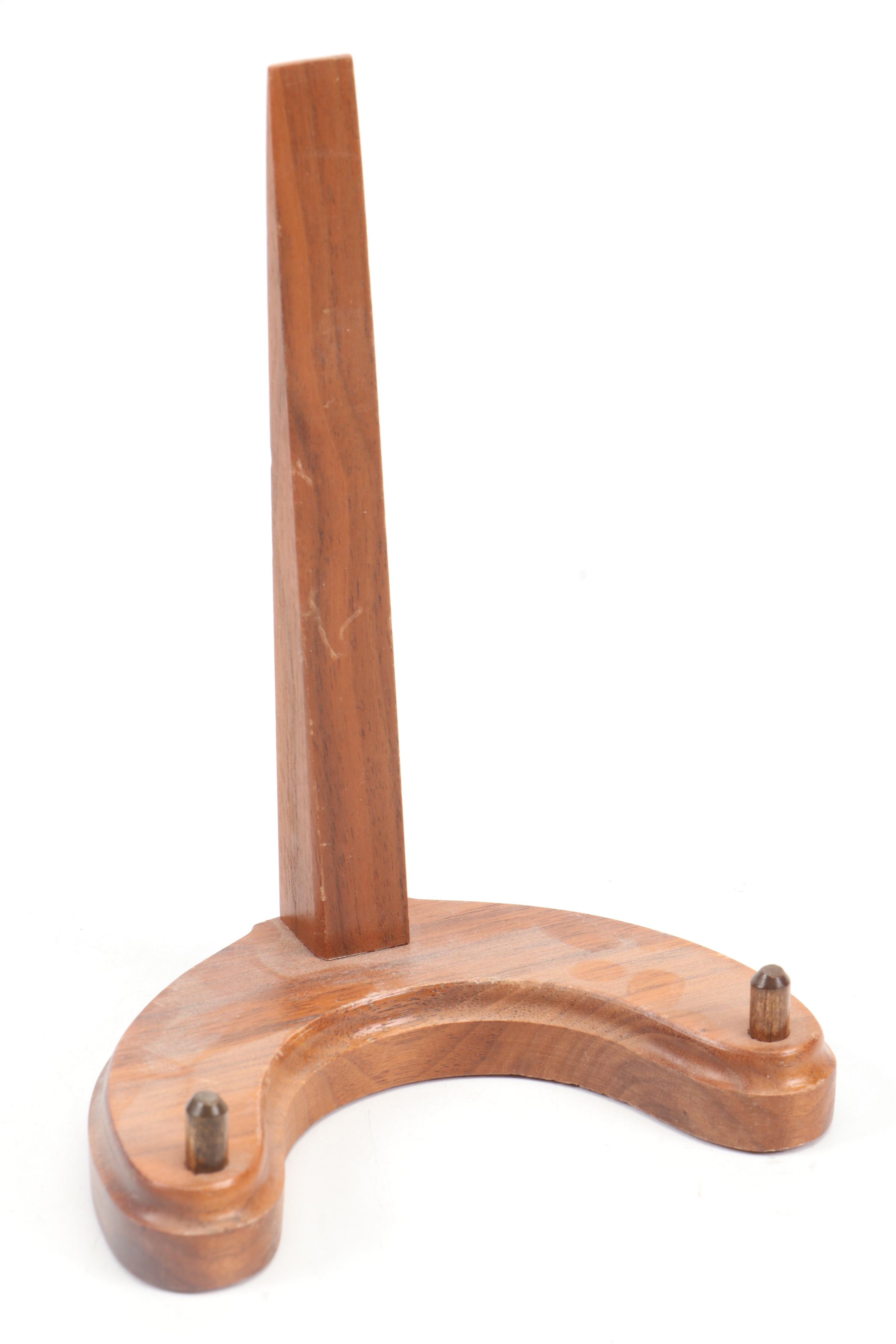 Victorian Brass Postal Letter Scale with Chinese Lacquered Compass