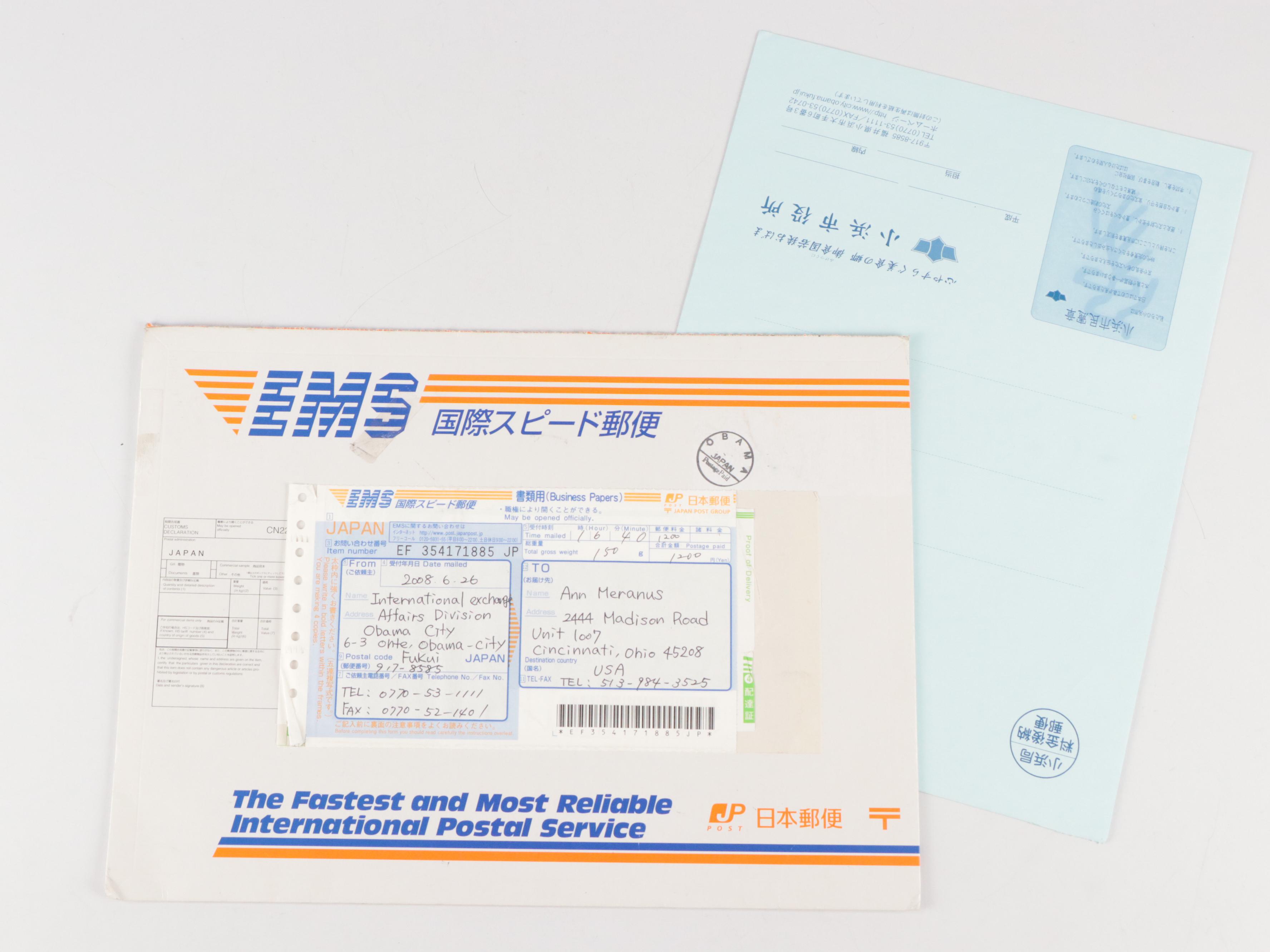 Japanese Barack Obama Posters, Signed Bill Clinton Note and More