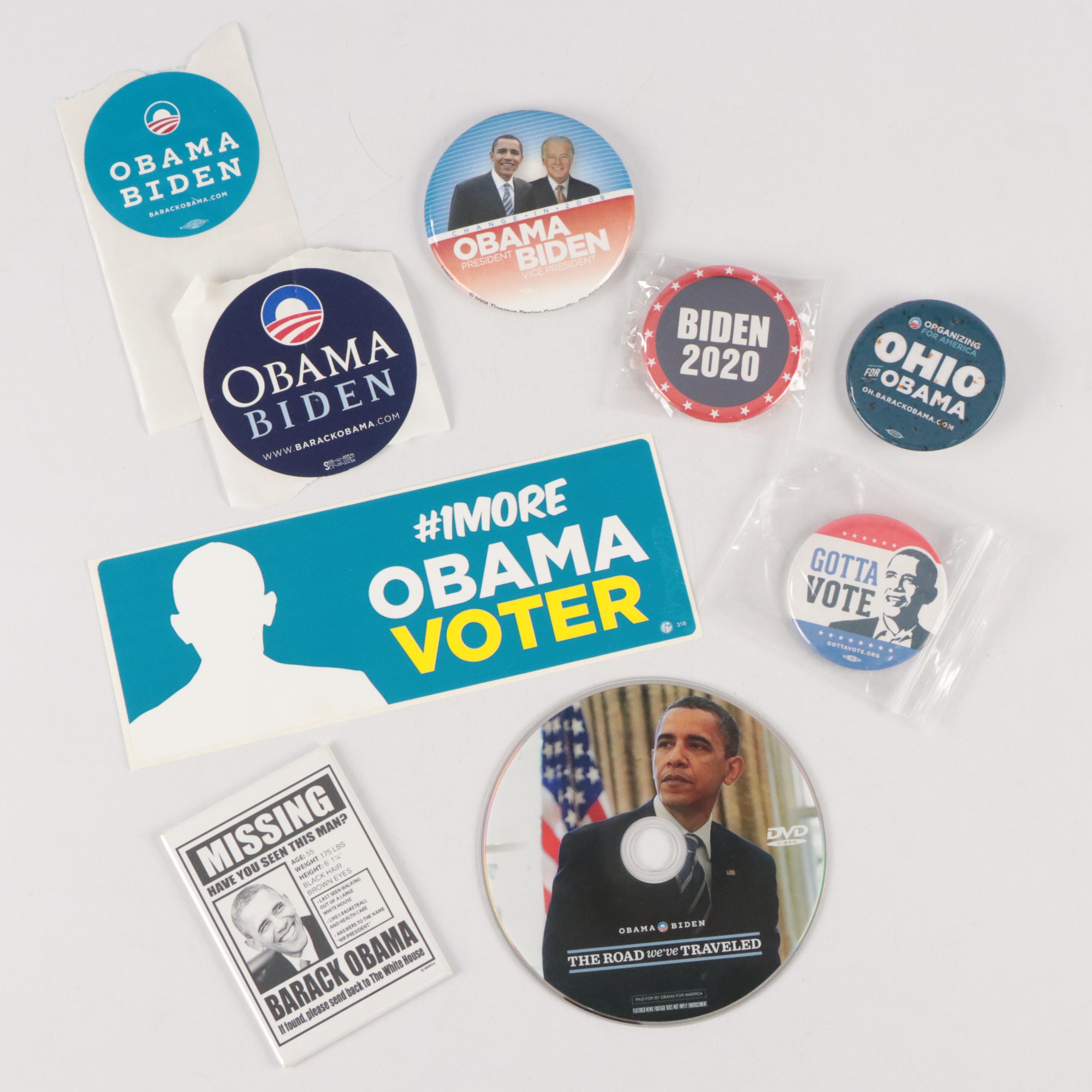 Japanese Barack Obama Posters, Signed Bill Clinton Note and More