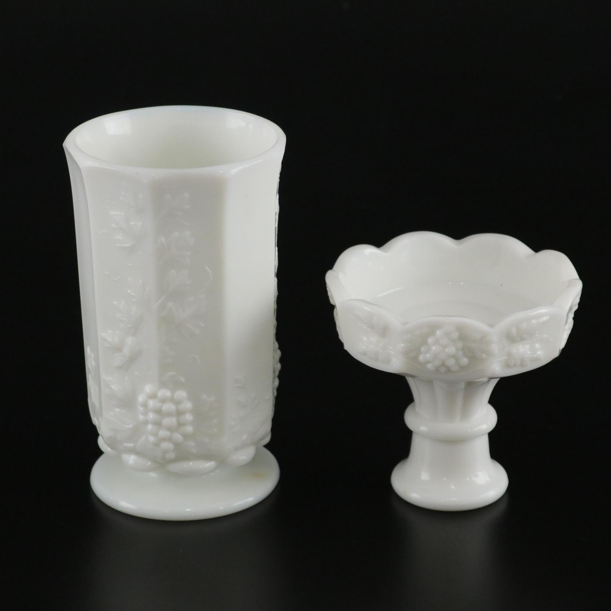 Westmoreland "Grape" Milk Glass Tableware and More