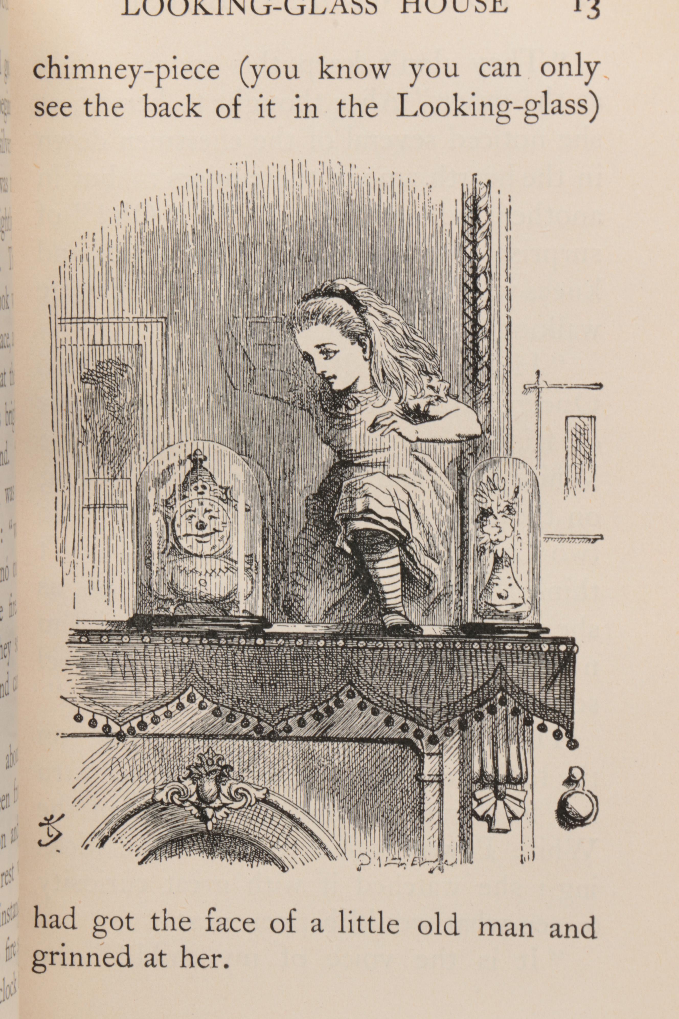 "Alice in Wonderland" and "Through the Looking-Glass" by Lewis Carroll, 1929