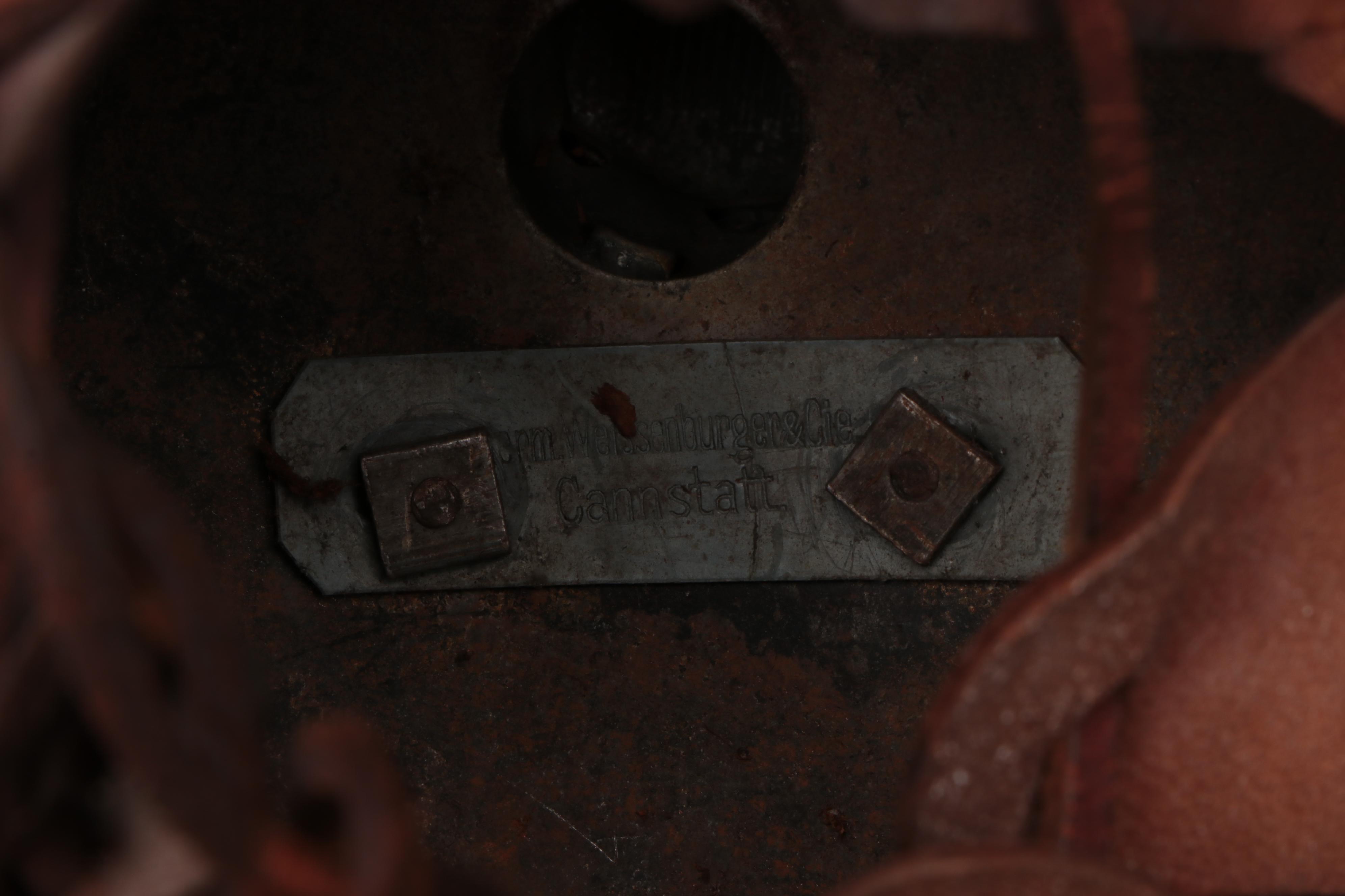 Two German WWI Pickelhaube Helmets, Early 20th Century