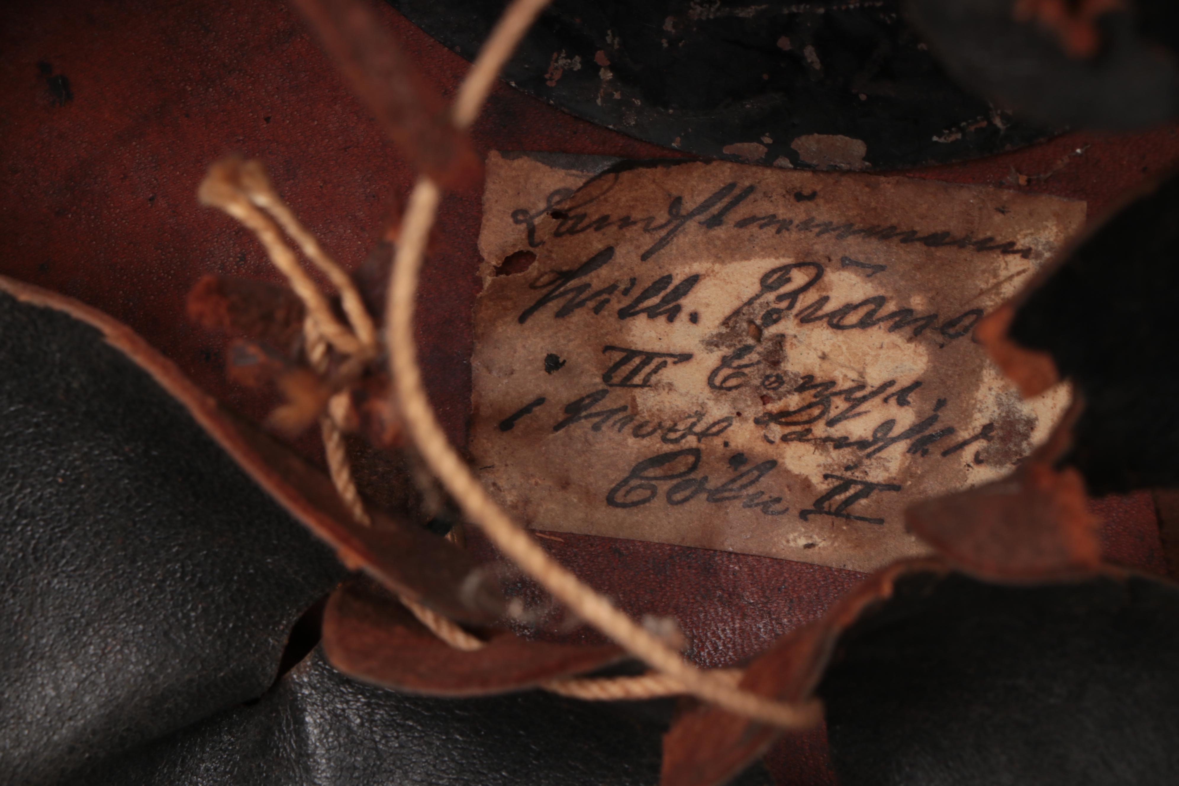 Two German WWI Pickelhaube Helmets, Early 20th Century