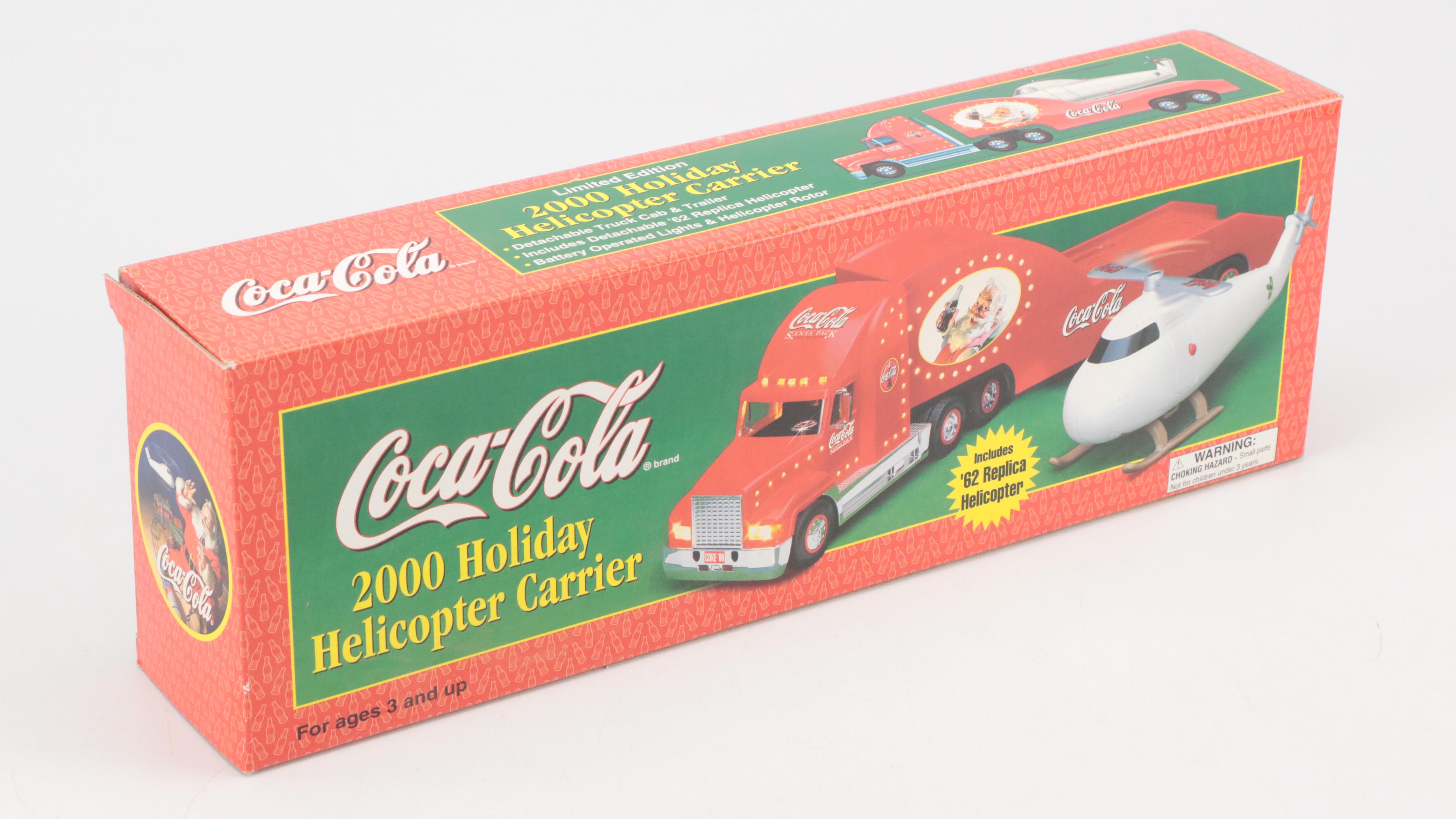 Coca-Cola "2001 Holiday Dual Classic Carrier" and More Toy Cars