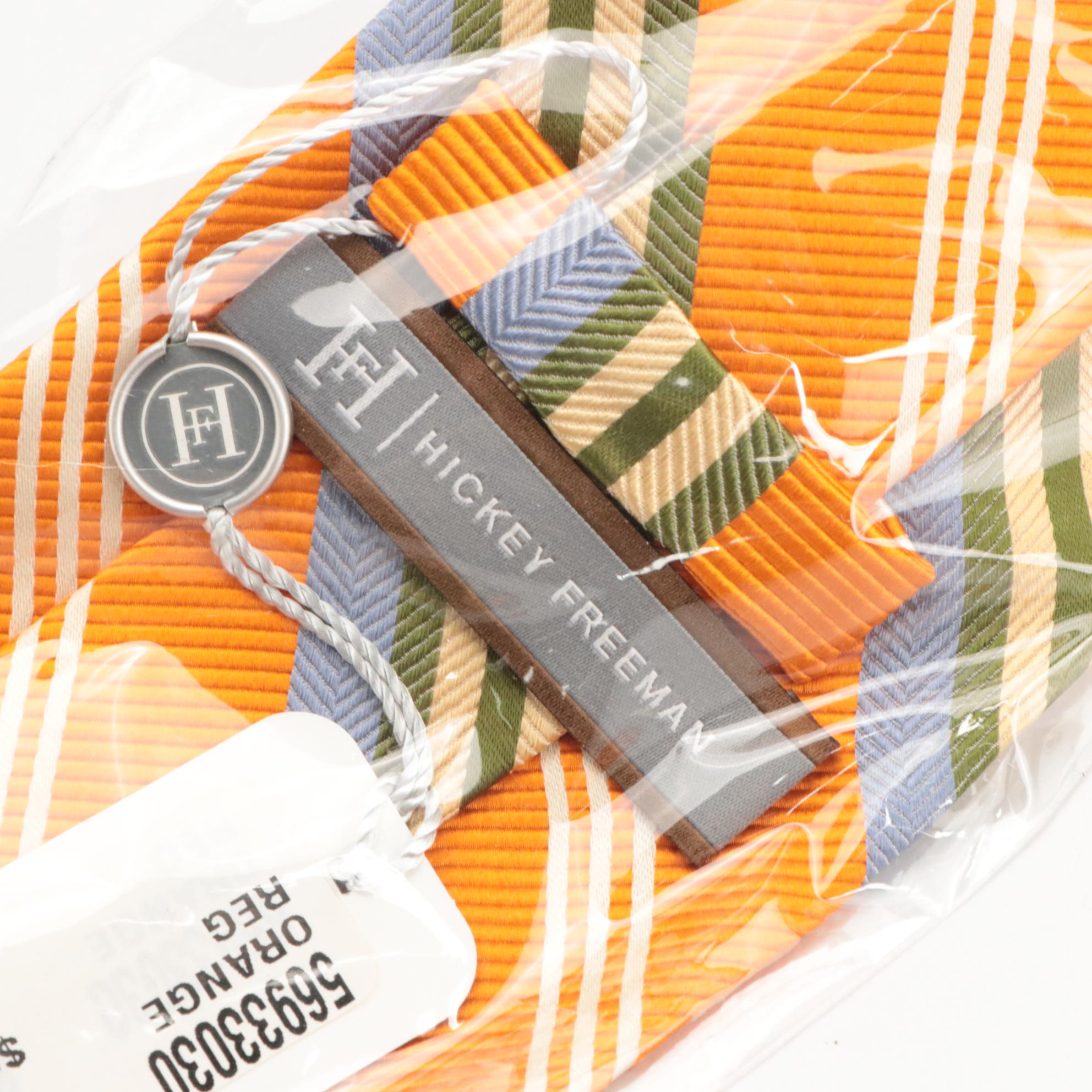 Hickey Freeman, Romario Manzini, Jhane Barnes, Sulka, and Jim Henry Neckties