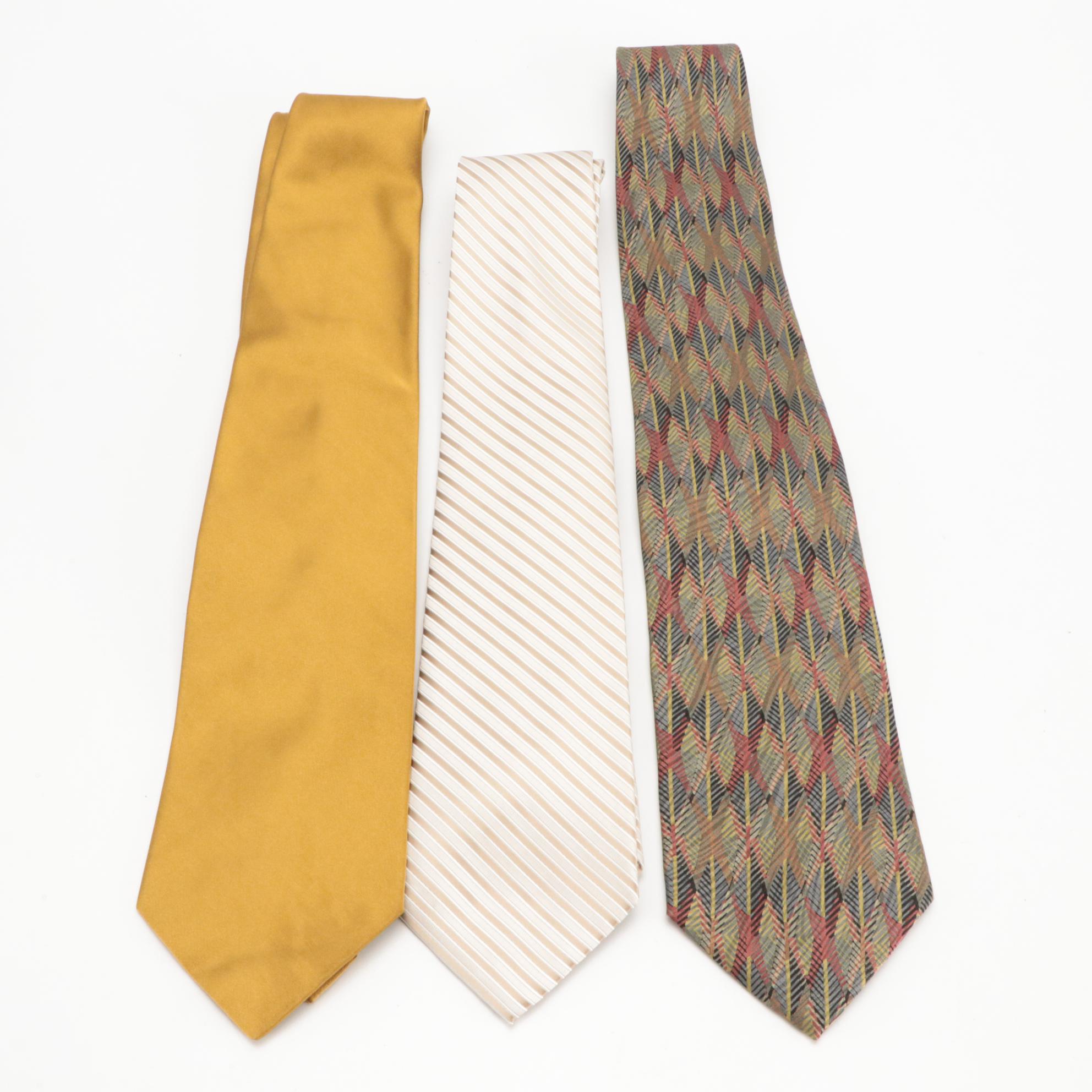 Hickey Freeman, Romario Manzini, Jhane Barnes, Sulka, and Jim Henry Neckties