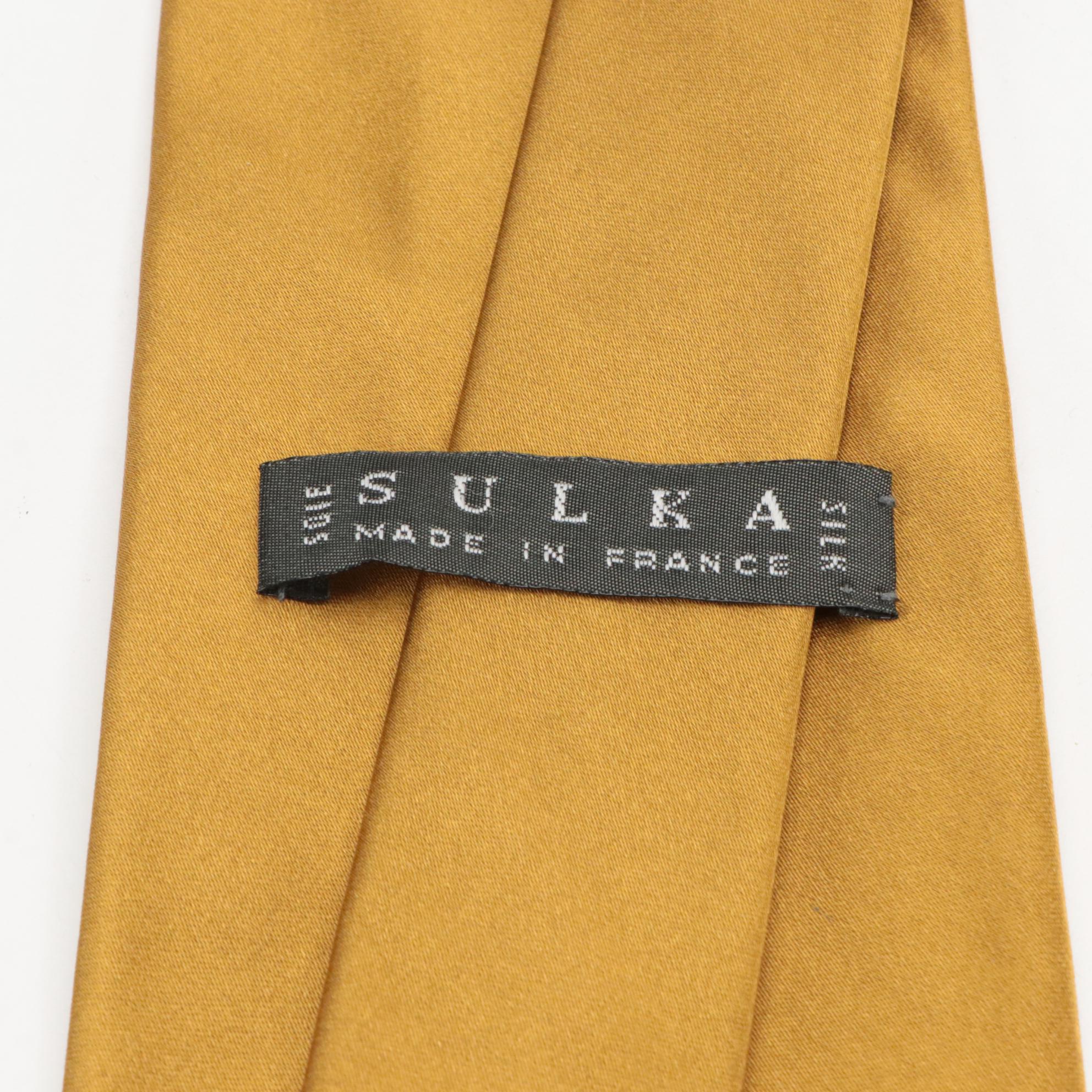 Hickey Freeman, Romario Manzini, Jhane Barnes, Sulka, and Jim Henry Neckties