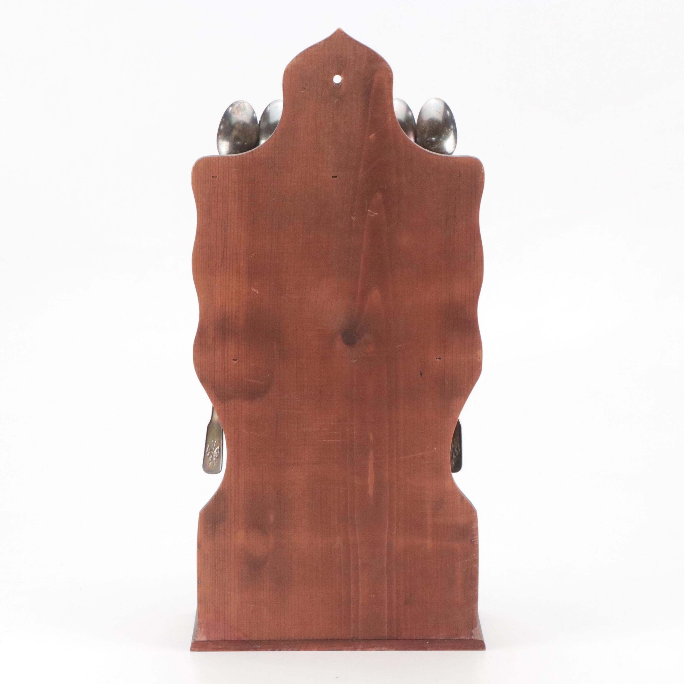 International Silver "13 Colonies Bicentennial" Silver Plate Spoons, 1976