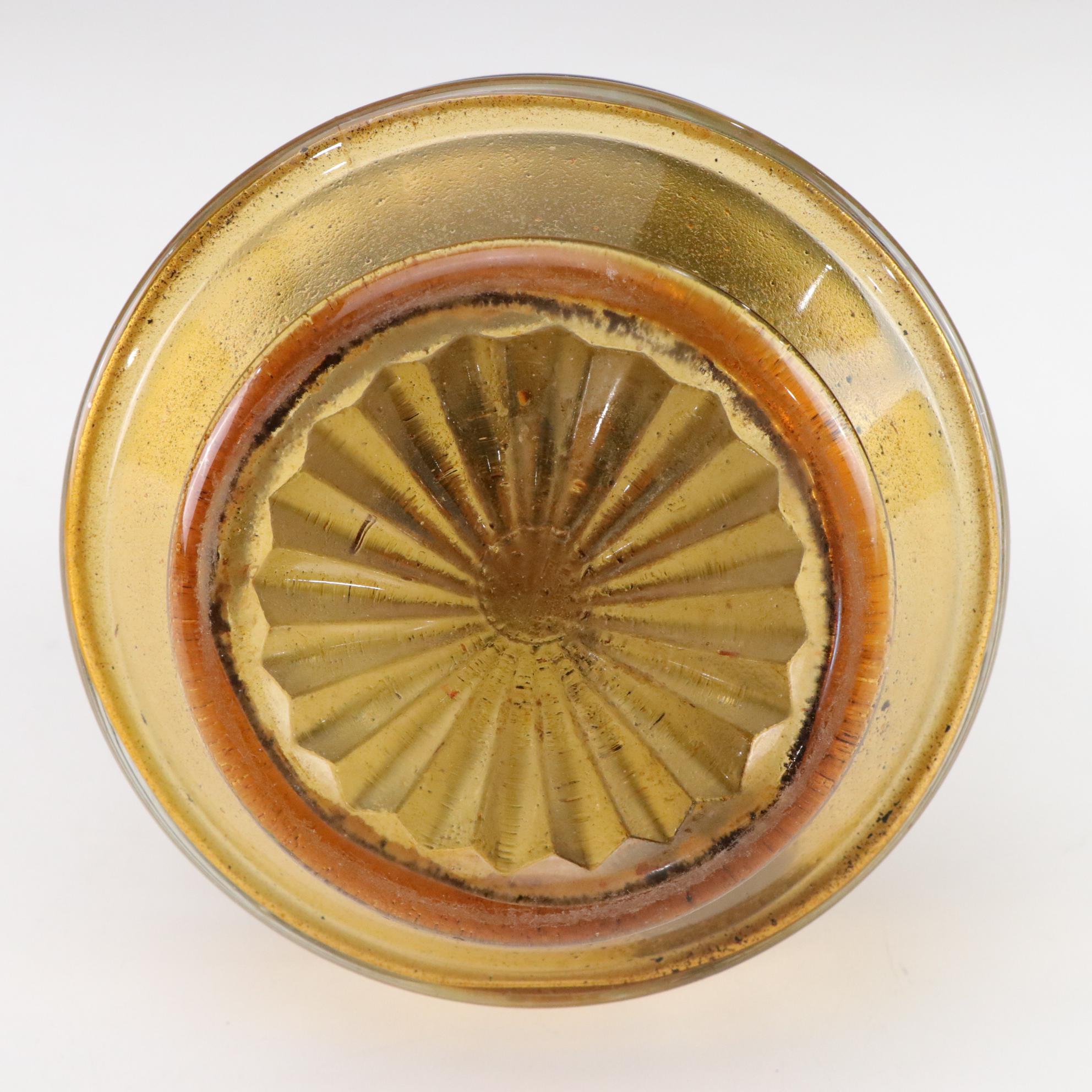 Pair Of Oil Hurricane Lamps with Roseville Creamer