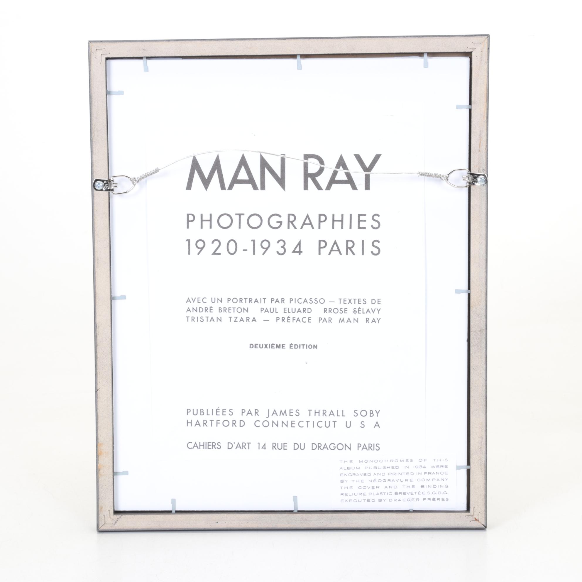 Man Ray Still Life Photogravure Of Bird of Paradise, 1934