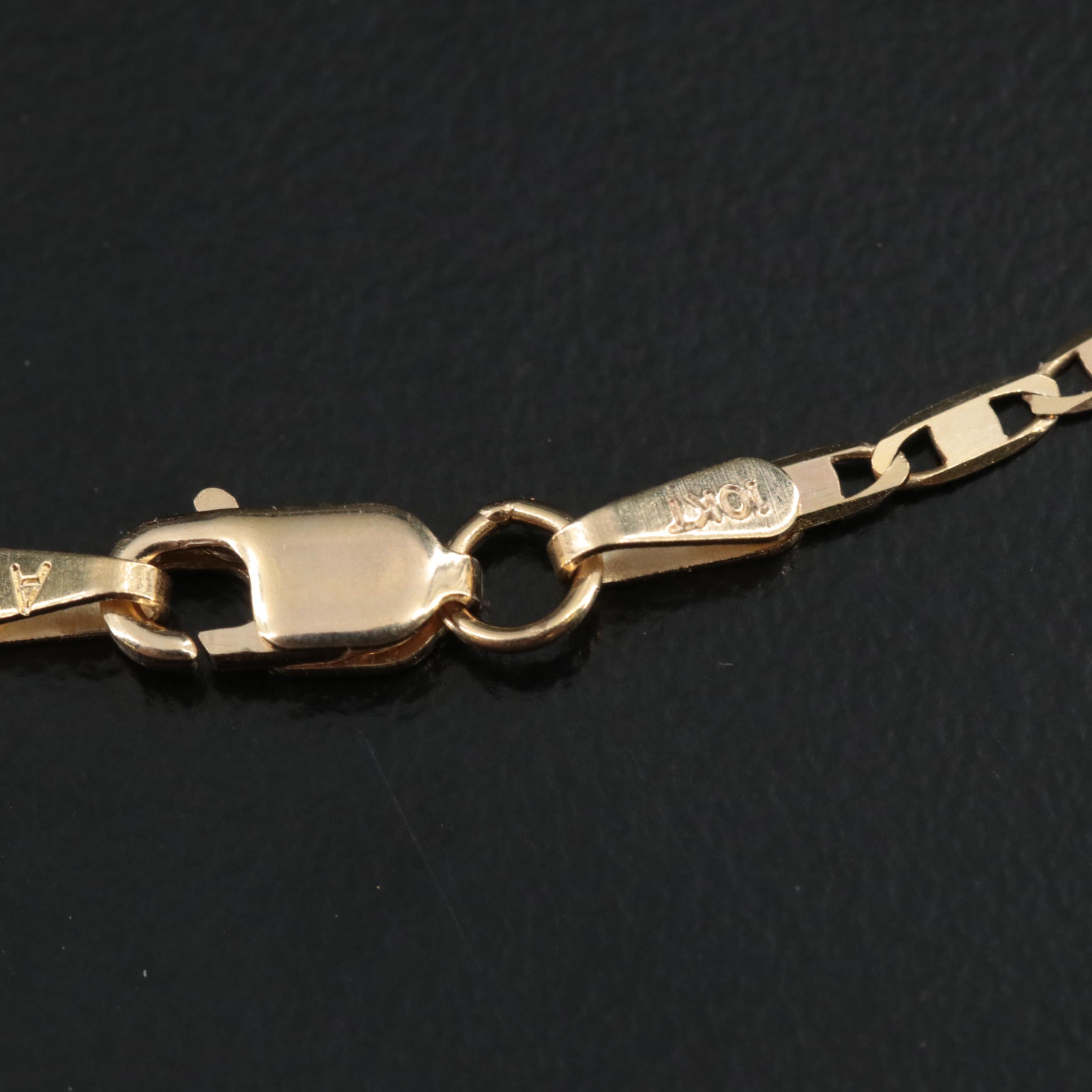 10K Mariner Link Necklace