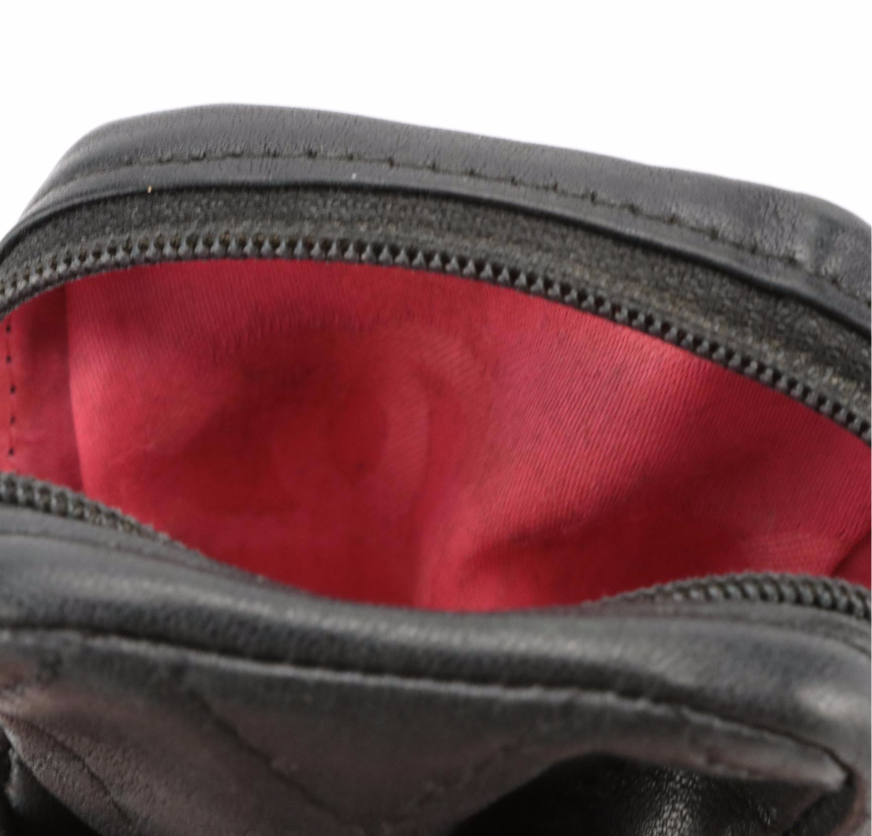 Chanel CC Quilted Lambskin Leather Cigarette Case