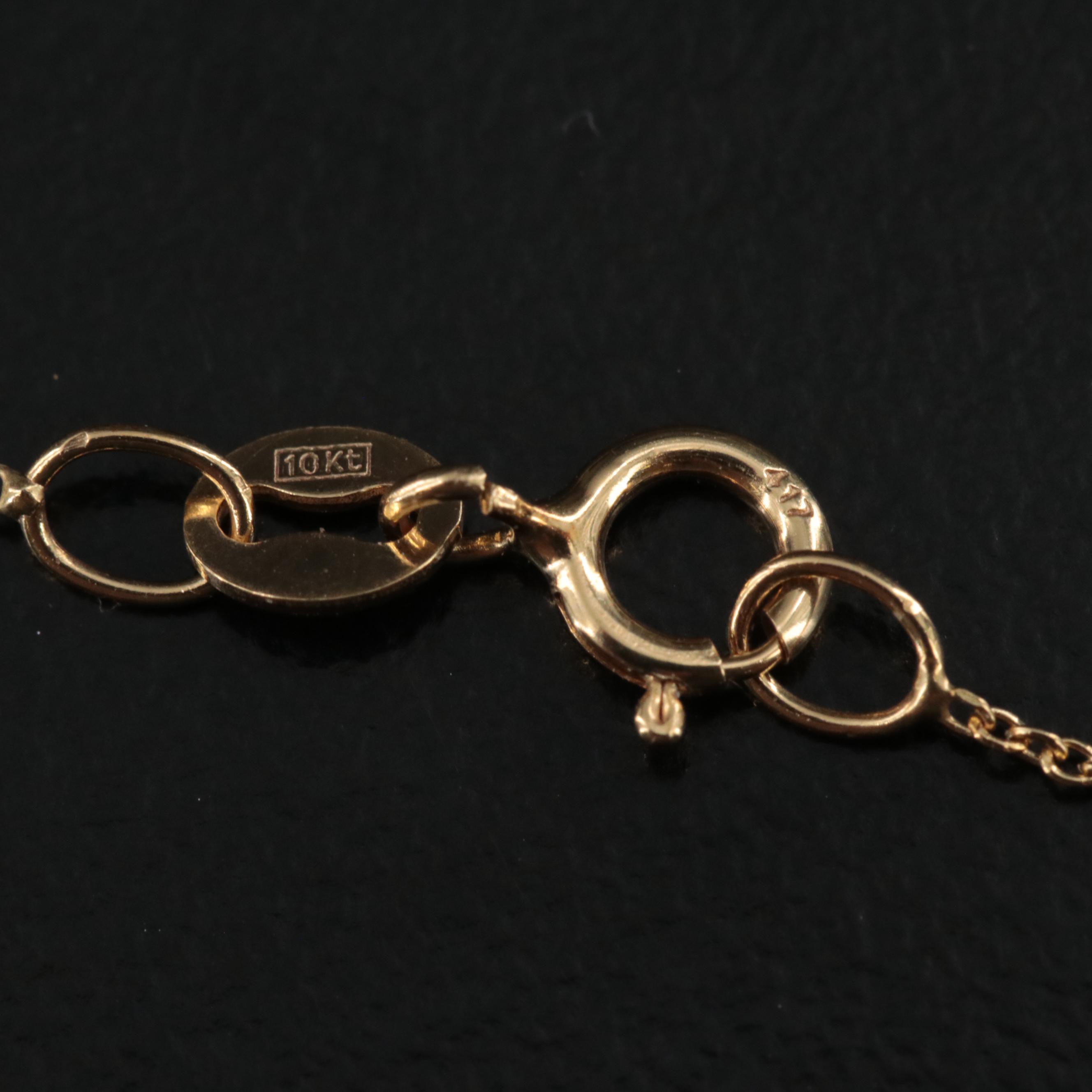 14K Cable Link Necklace