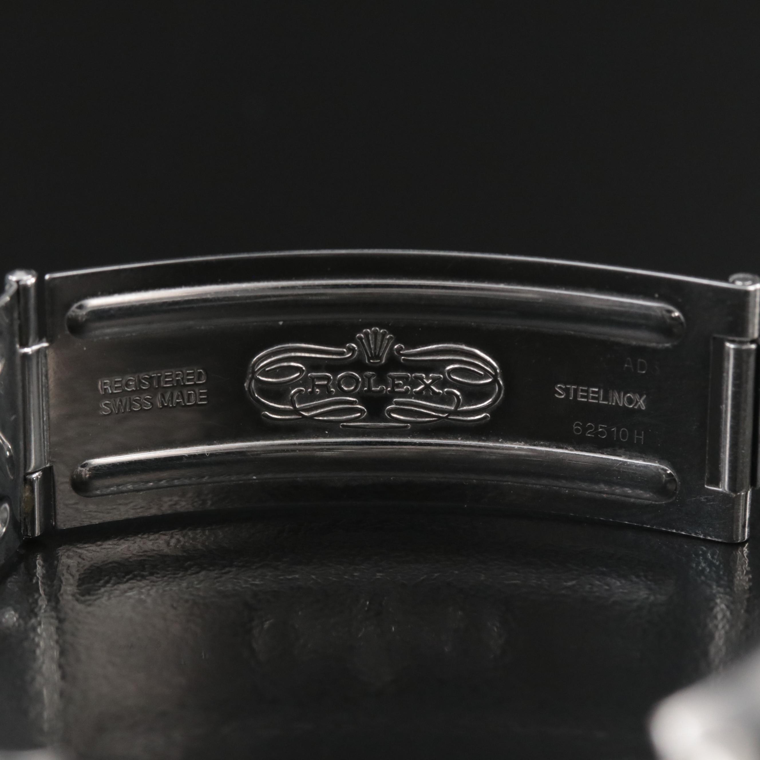 2002 Rolex Factory Diamond Dial Datejust Watch