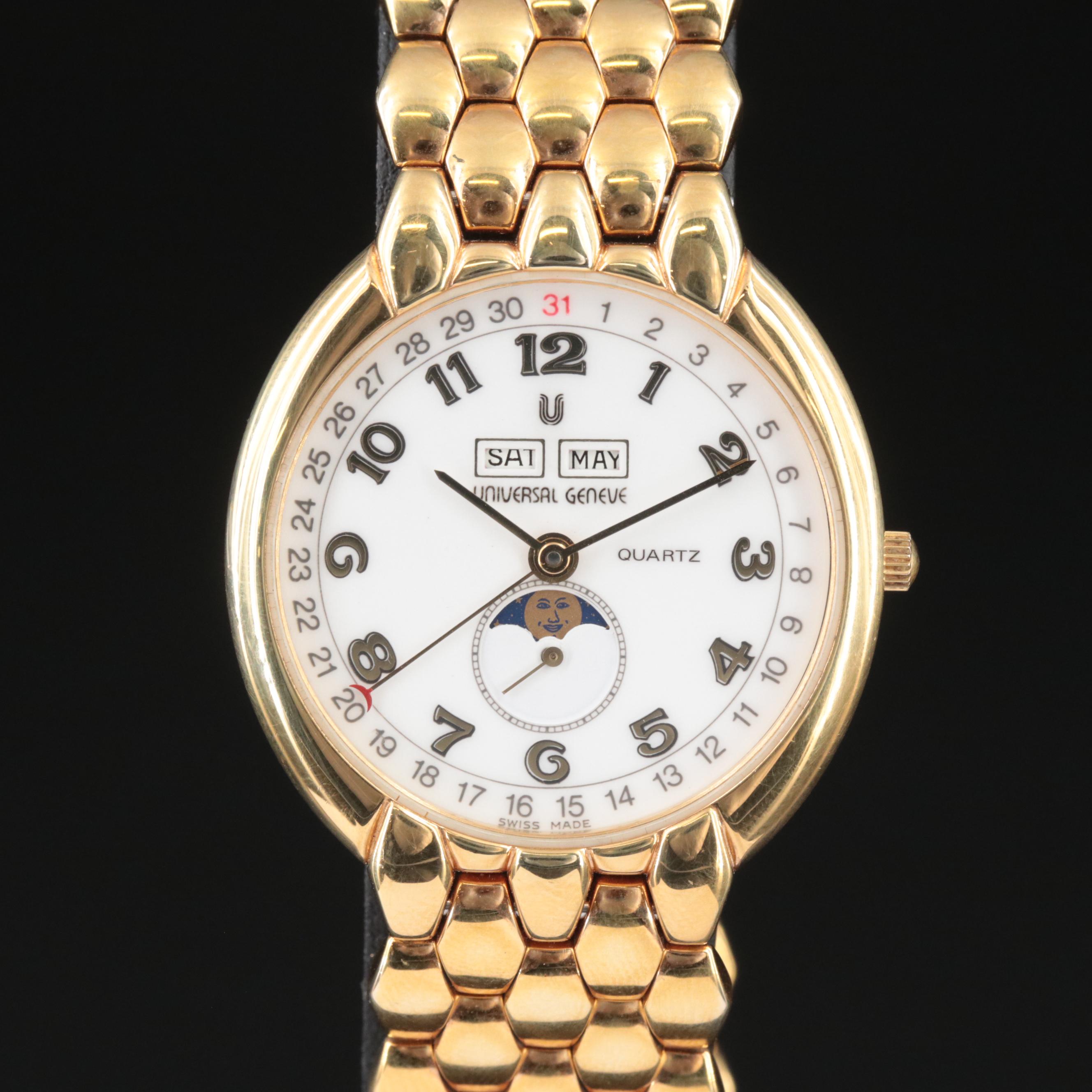 Universal Geneve Triple Date Moon Phase Watch